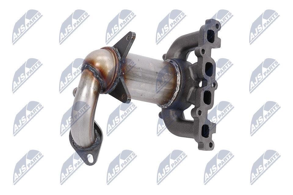 NTY avec collecteur d'échappement, avec pièces d'assemblage, Longueur: 370 mm Pot catalytique KAT-FR-001 acheter en ligne