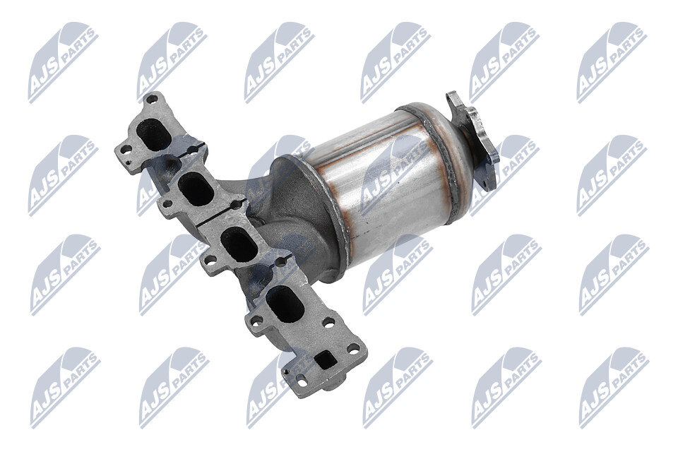 NTY med monteringsdelar, L: 390 mm Katalytisk omvandlare KAT-PL-002 köp lågt pris