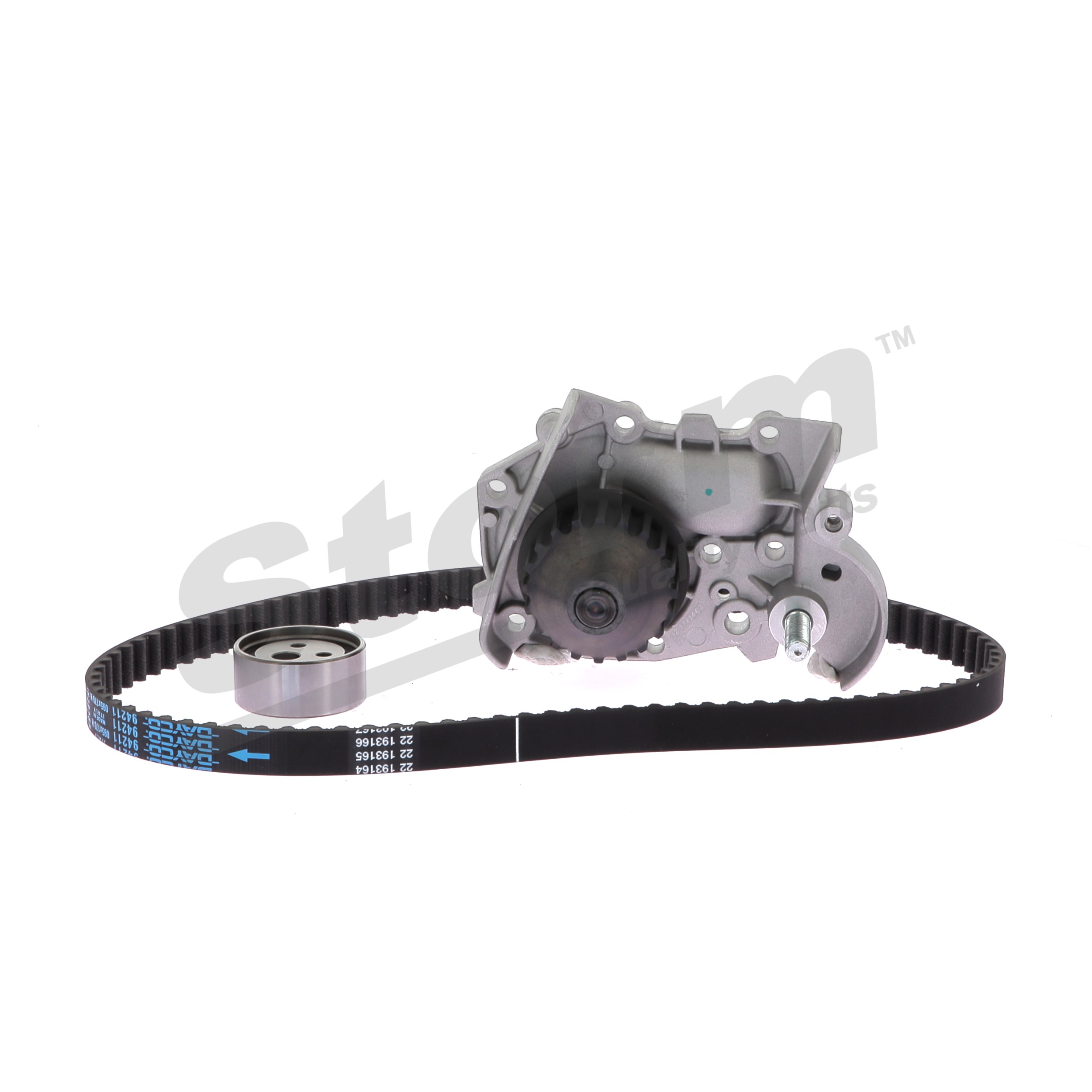 STORM QUALITY PARTS 5550057KP Pompa wodna + komplet rozrządu Renault 19 Chamade l53 1.4 75 KM benzyna 1990 cena