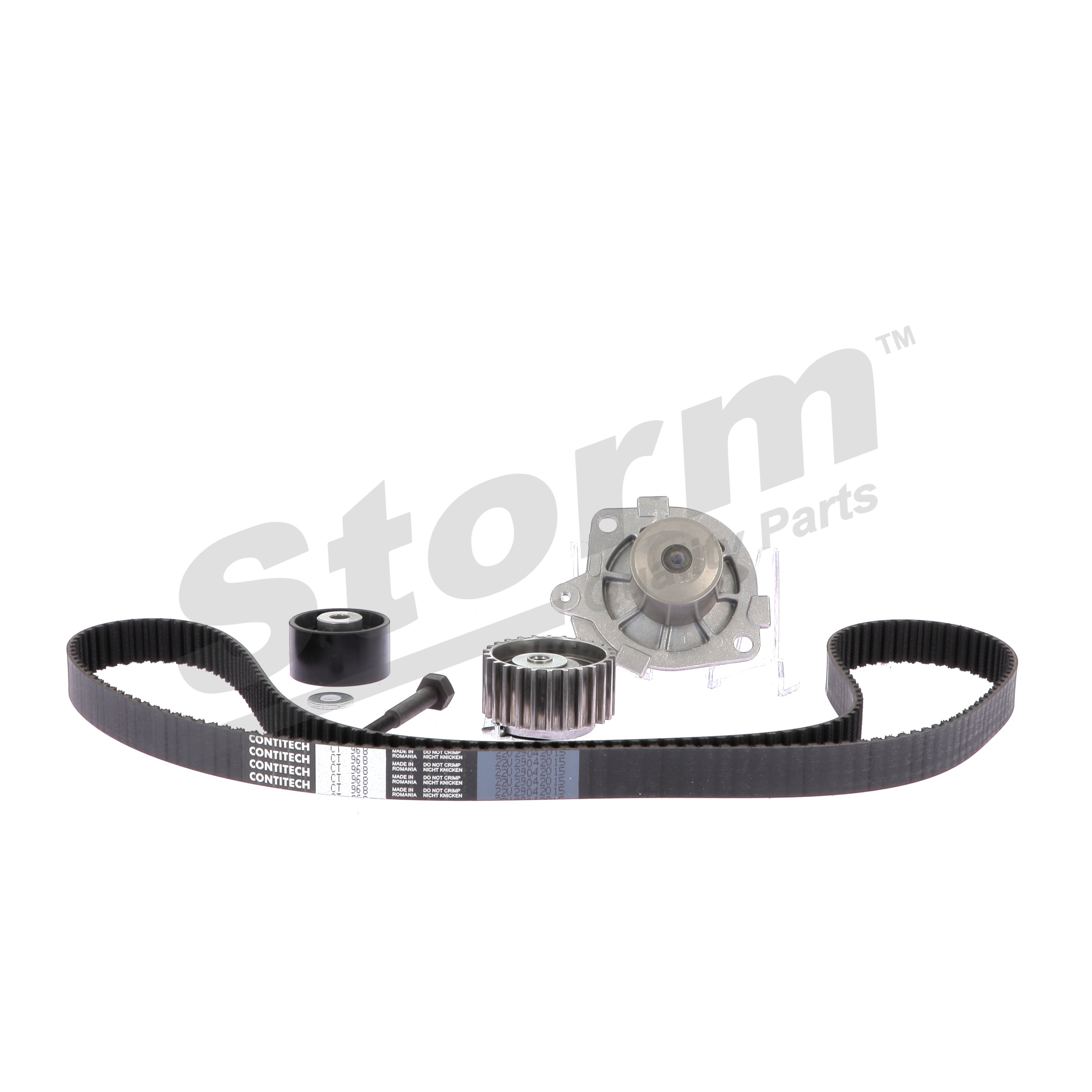 STORM QUALITY PARTS 5550099KP Pompă de apă + kit de distribuție Lancia Thesis 841 2.4 JTD 150 CP motor diesel 2002 preț