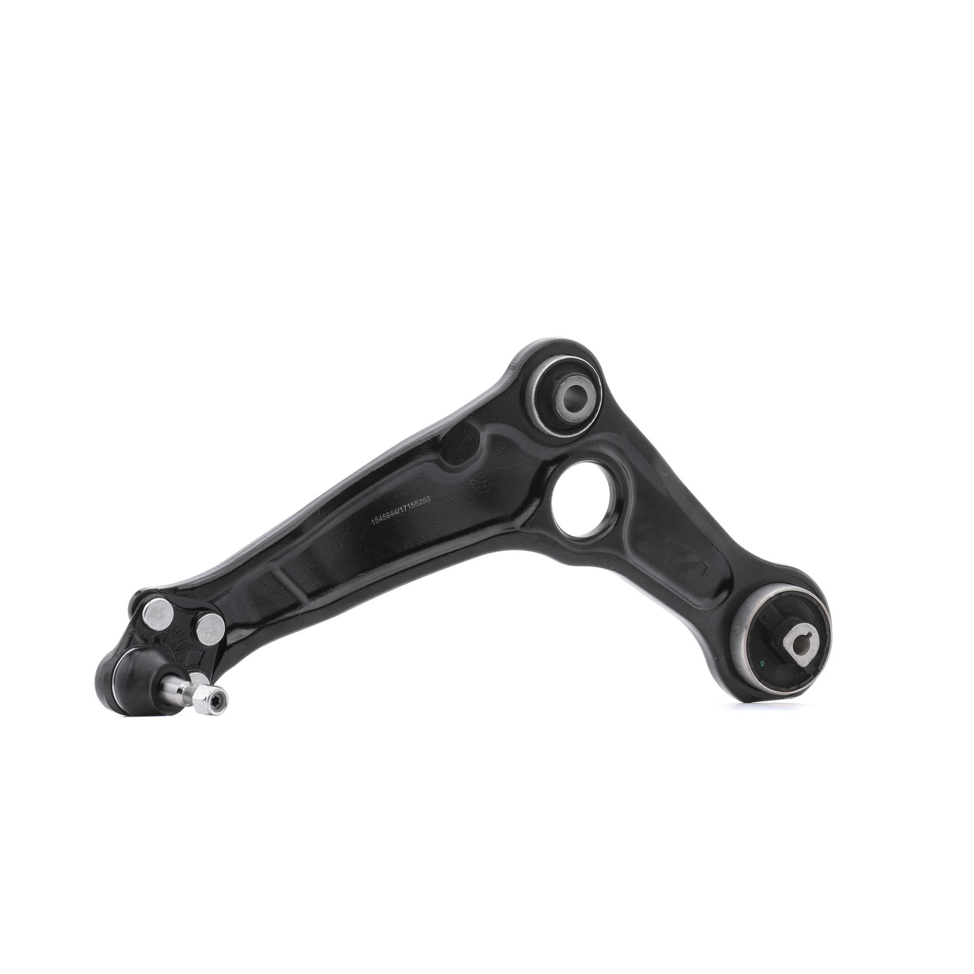 RIDEX 273C2076 Suspension arm with ball joint, with rubber mount, Front Axle Left, Control Arm, Cone Size: 15,94 mm