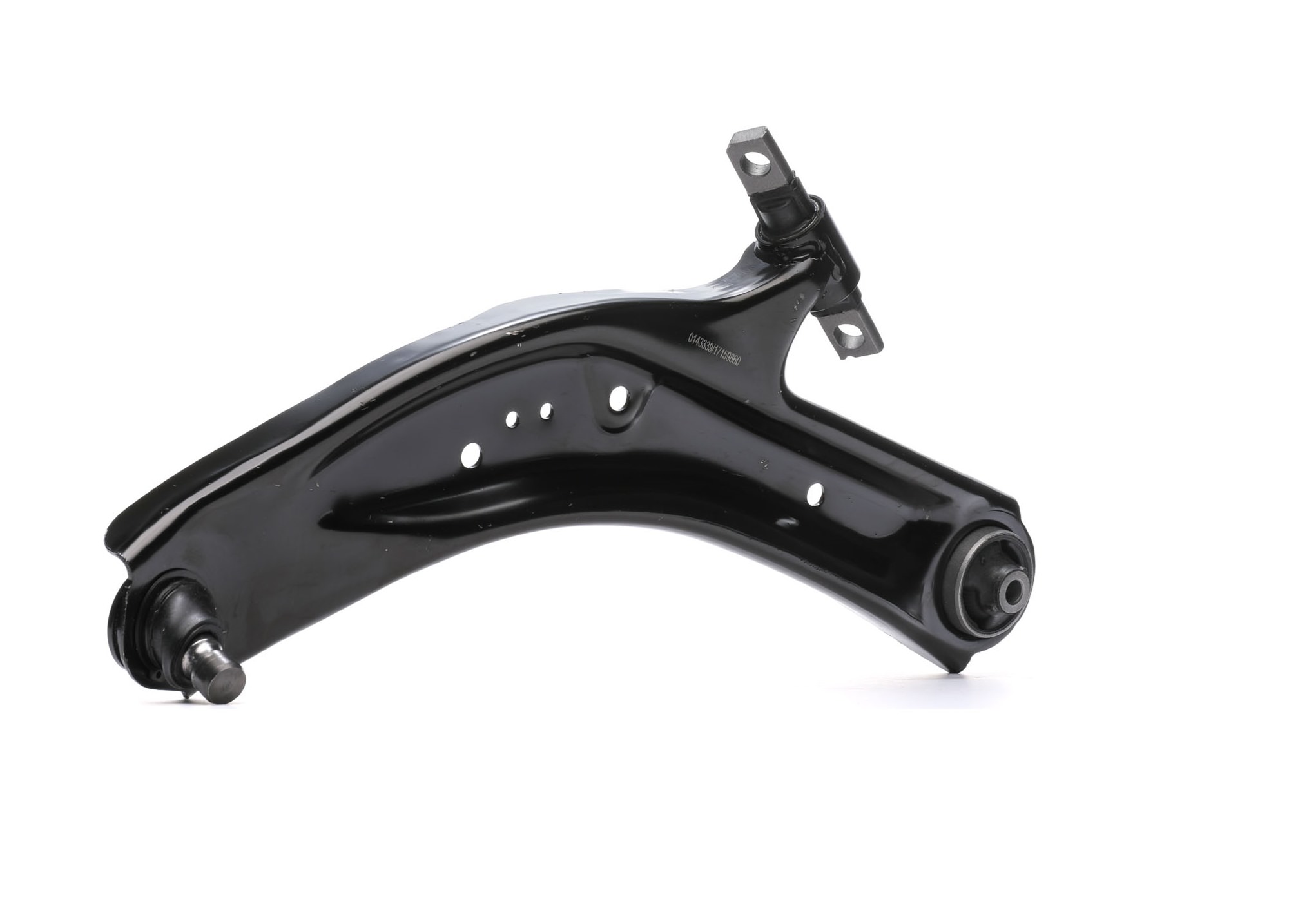 STARK SKCA-00560613 Suspension arm Lower, Front Axle Left, Control Arm, Sheet Steel, Cone Size: 20 mm