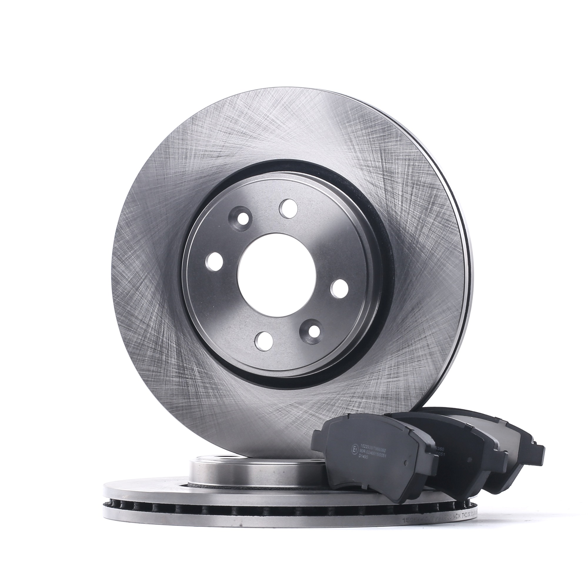 RIDEX Front Axle, Vented, not prepared for wear indicator Ø: 280,0mm, Brake Disc Thickness: 24,0mm Brake discs and pads 3405B0872 buy