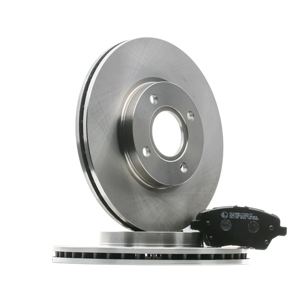 Brake kit for Ford Fiesta Mk6 1.6 Ti 2008 120hp / 88kW Petrol