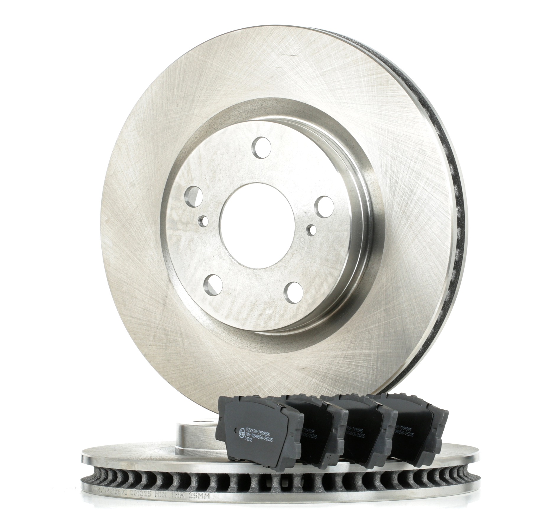 Great value for money - RIDEX Brake discs and pads set 3405B1357