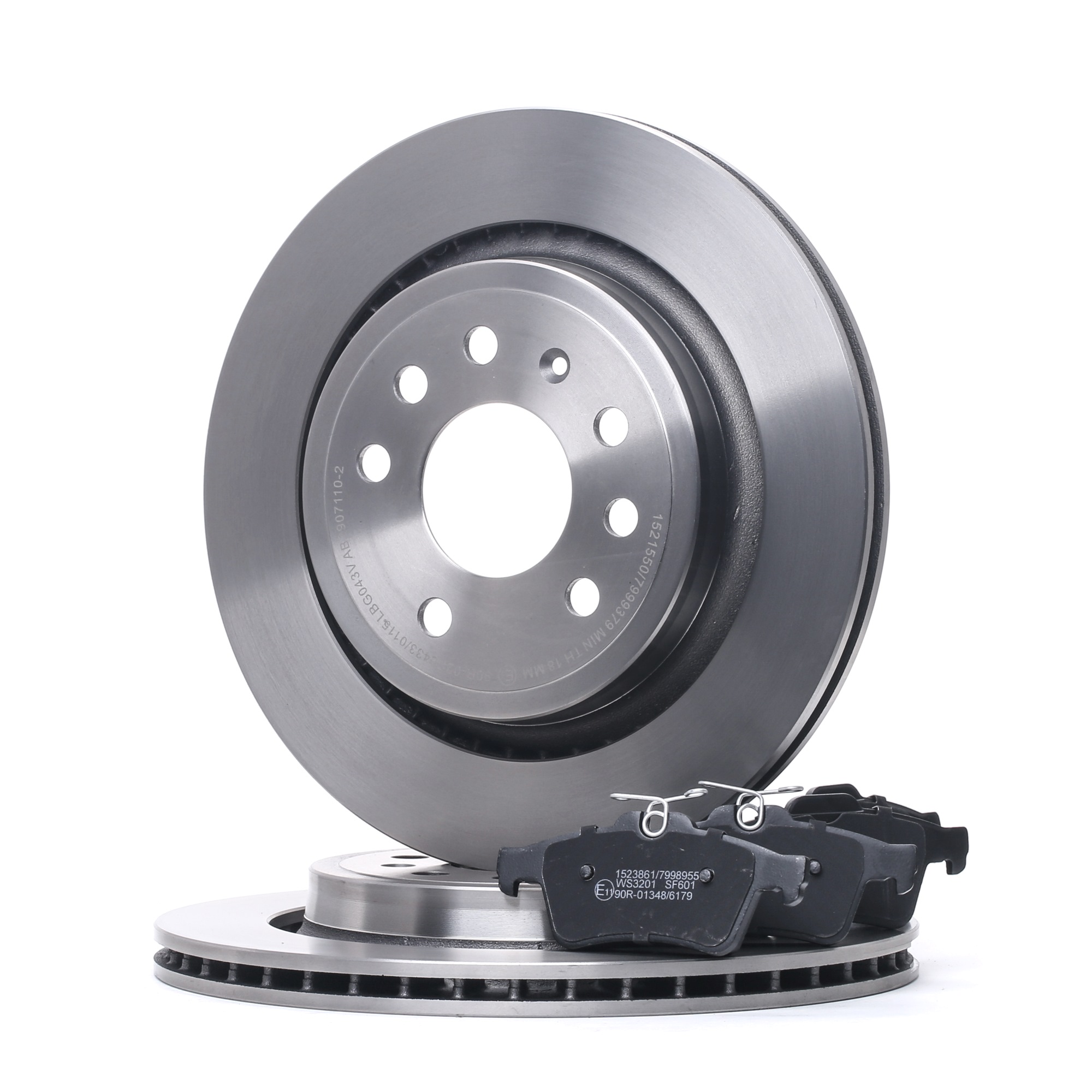 RIDEX 3405B1490 CHEVROLET Brake discs and pads