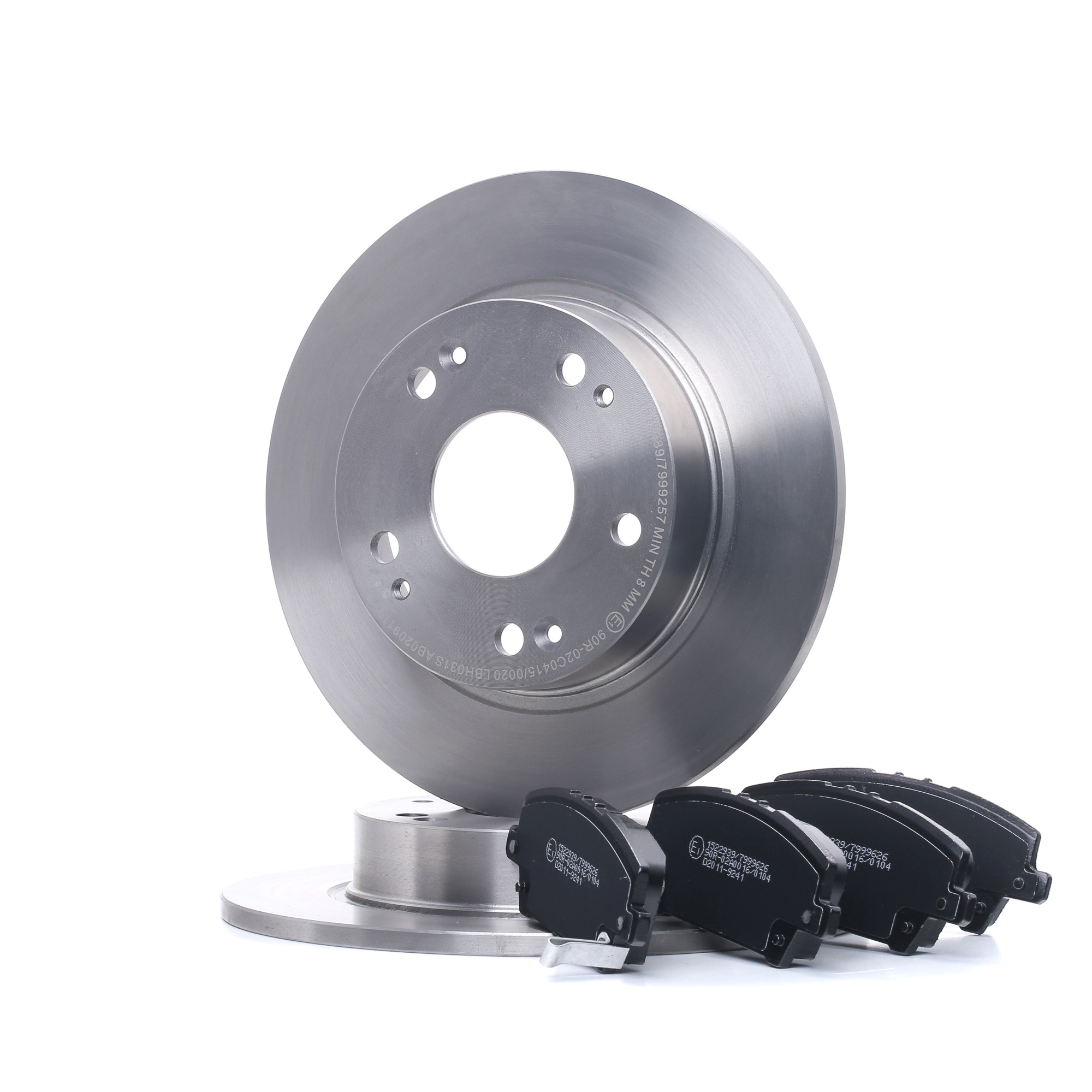 RIDEX 3405B1505 HONDA Brake pads and rotors in original quality