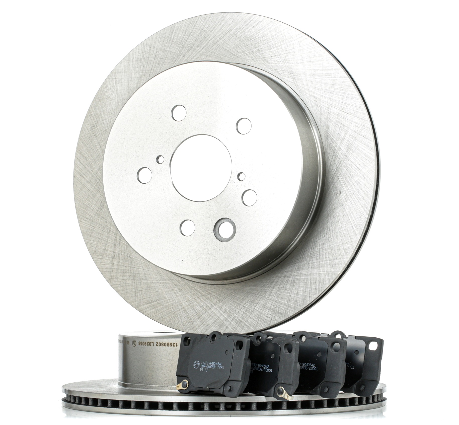 RIDEX Brake discs and pads set 3405B1522 Lexus CT 2022