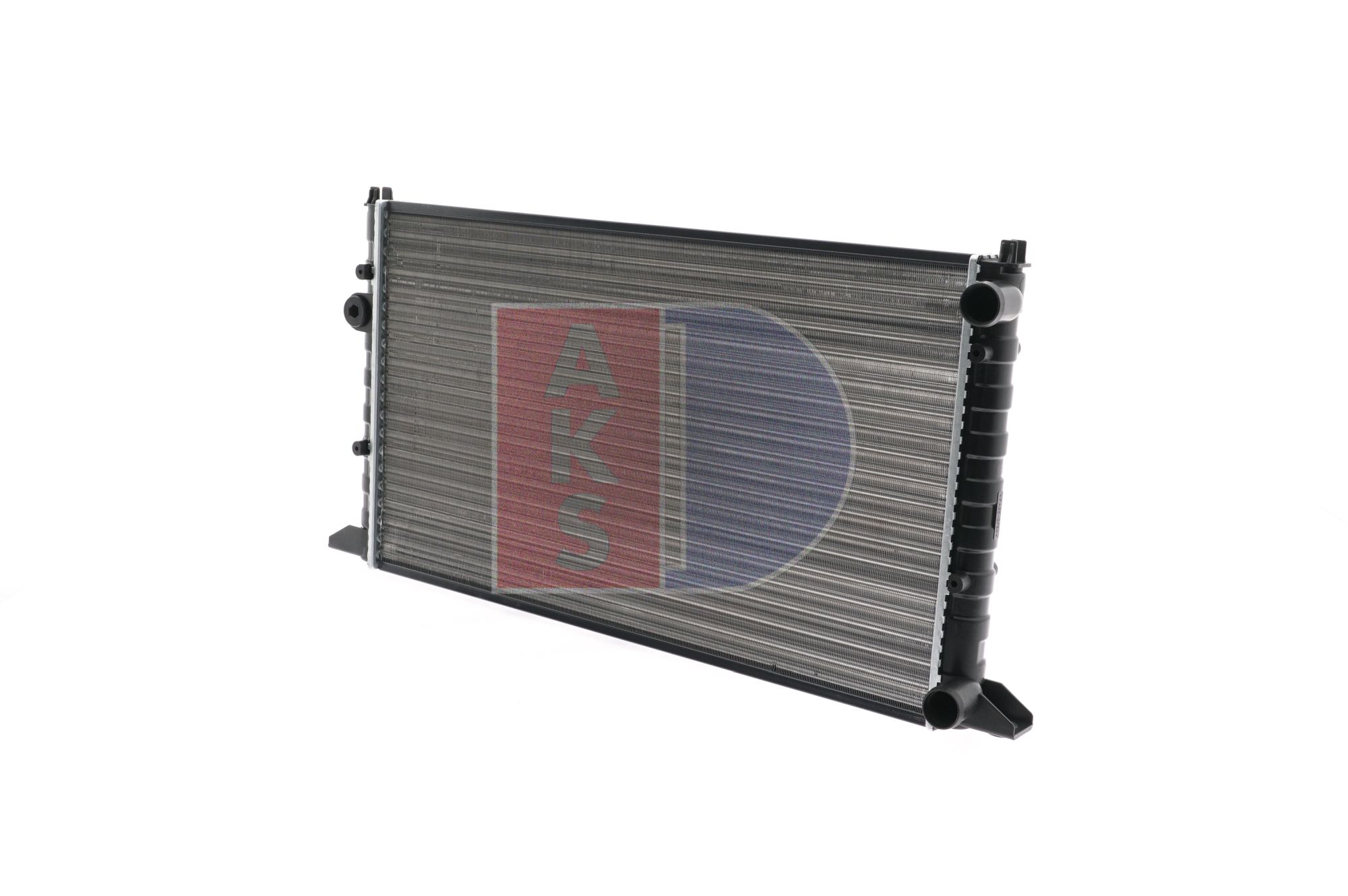 AKS DASIS 040000N Engine radiator 627 x 378 x 34 mm, Mechanically jointed cooling fins