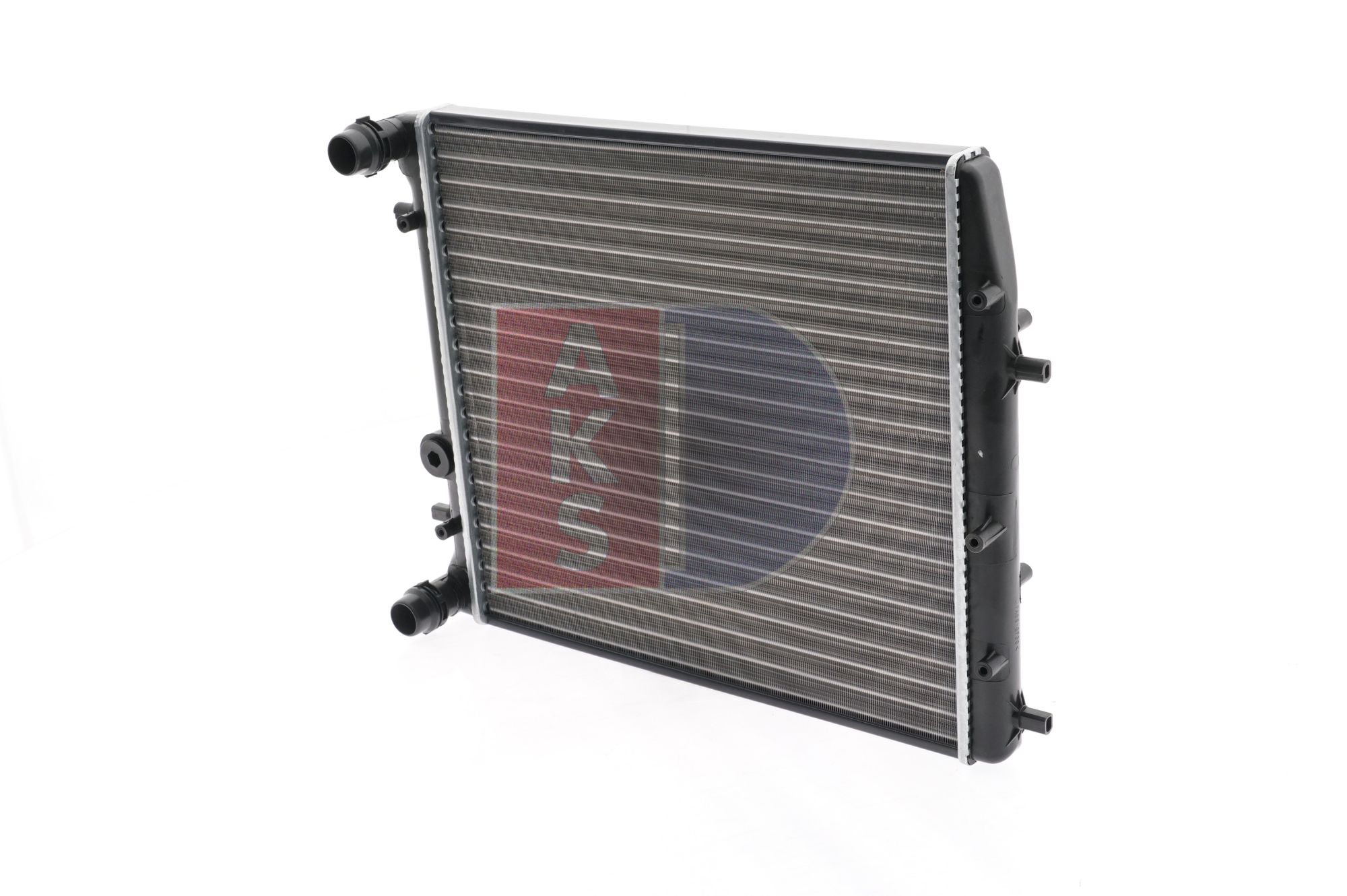 AKS DASIS 040008N Engine radiator 430 x 415 x 23 mm, Mechanically jointed cooling fins