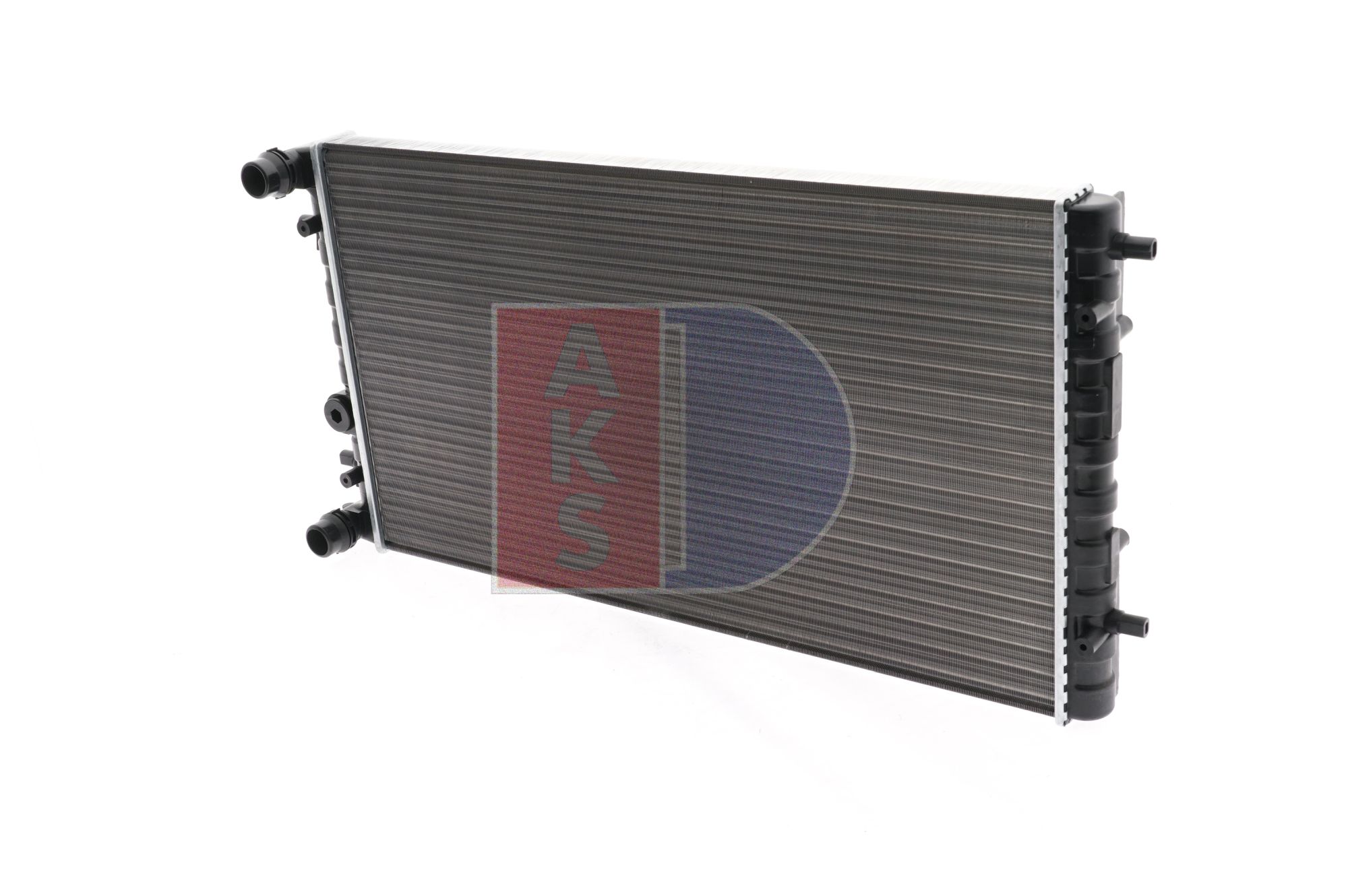 AKS DASIS 040010N Engine radiator 650 x 377 x 34 mm, Mechanically jointed cooling fins
