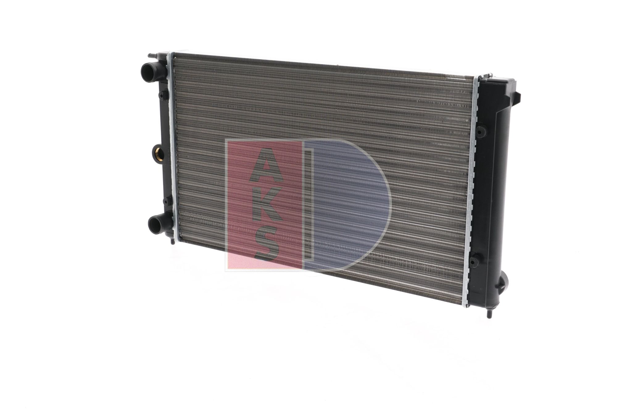 AKS DASIS 040190N Engine radiator 525 x 320 x 34 mm, Mechanically jointed cooling fins