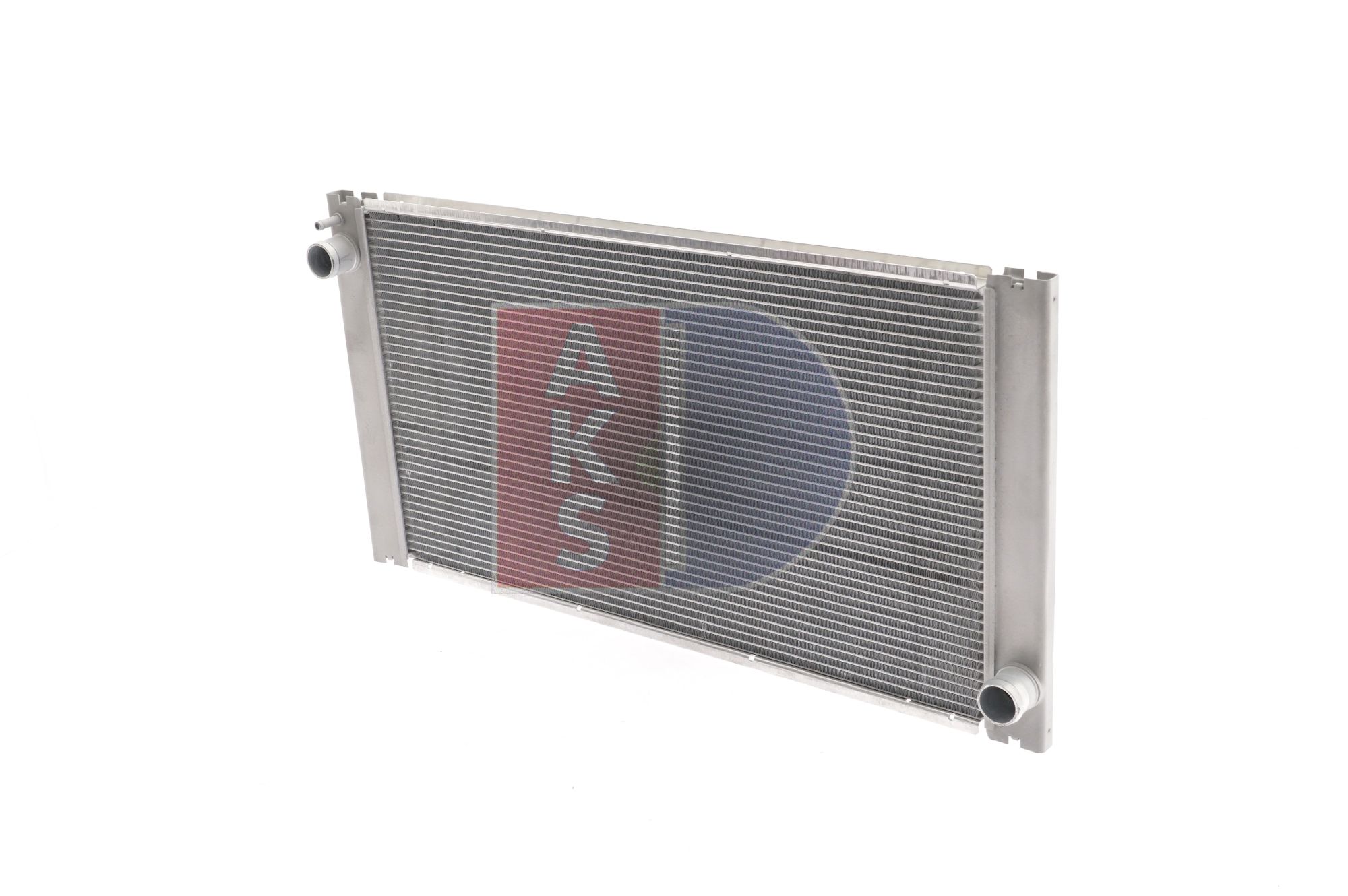 AKS DASIS 050002N Engine radiator 592 x 334 x 24 mm, Brazed cooling fins