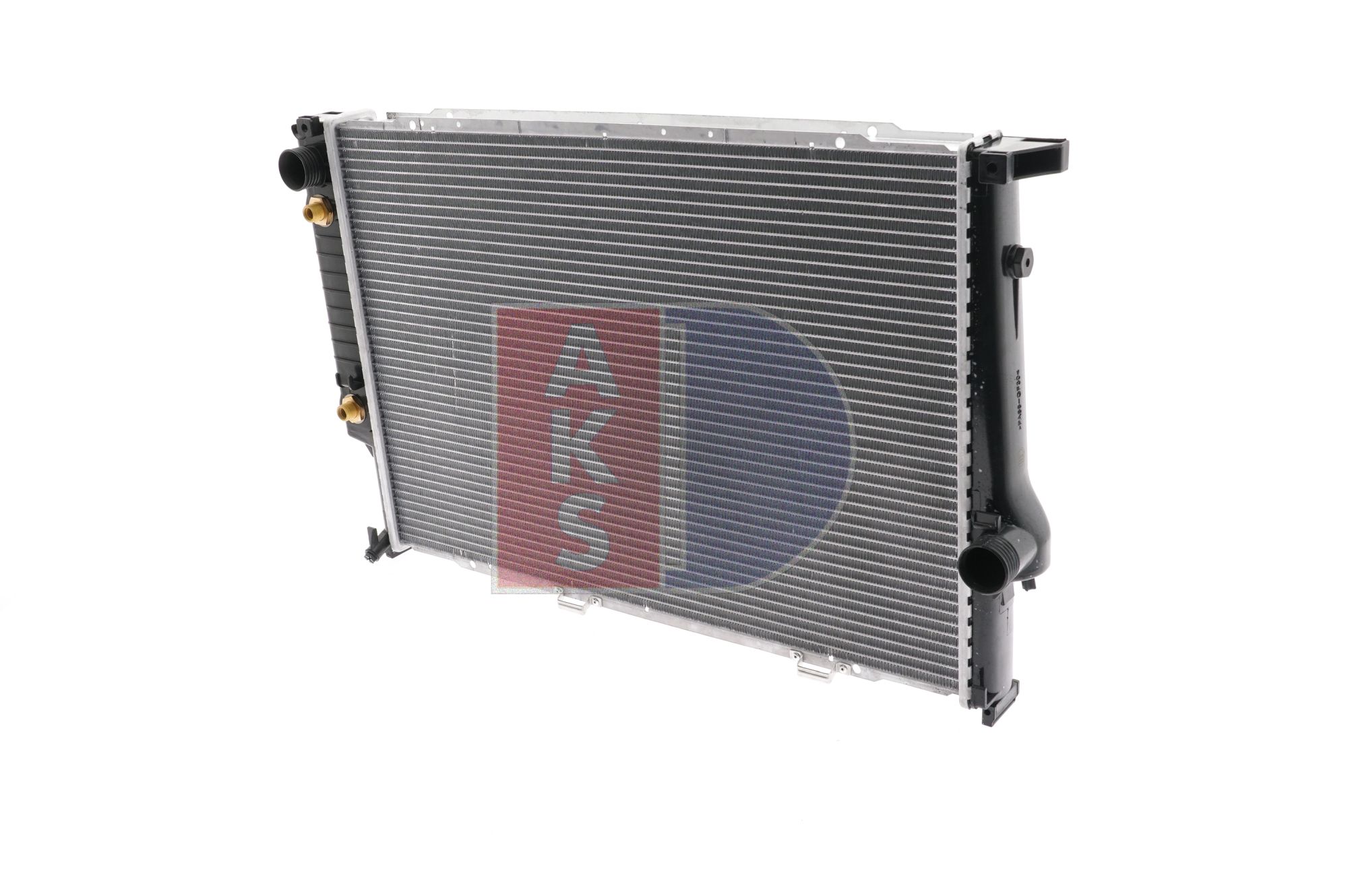 AKS DASIS 050900N Engine radiator 650 x 440 x 42 mm, Brazed cooling fins