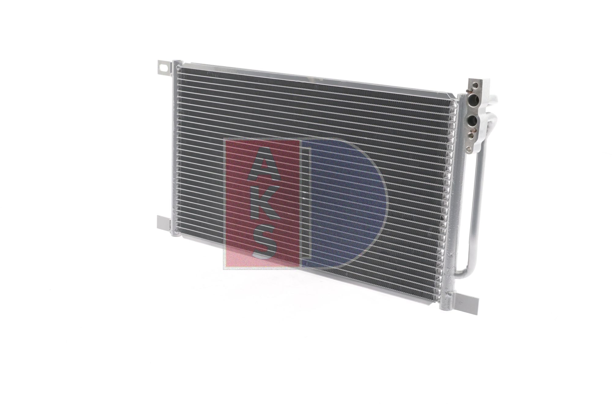 AKS DASIS 053330N Air conditioning condenser without dryer, 15,4mm, 13,8mm, 520mm