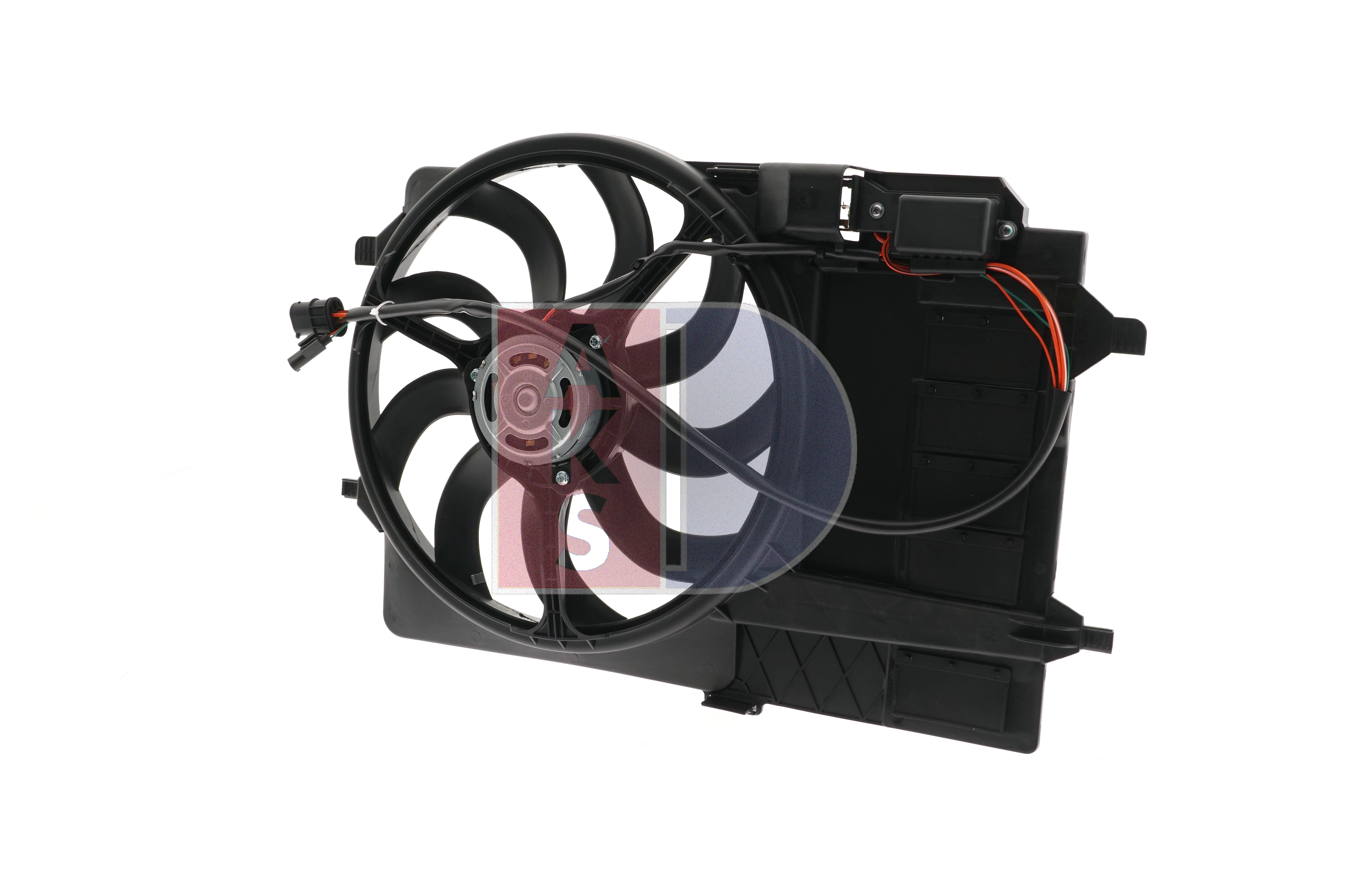 AKS DASIS Ø: 400 mm, 12V, 260W, with radiator fan shroud Cooling Fan 058031N buy