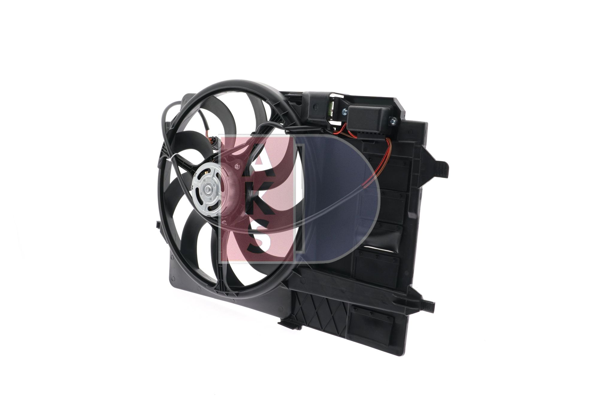 AKS DASIS Ø: 400 mm, 12V, 260W, with radiator fan shroud Cooling Fan 058056N buy