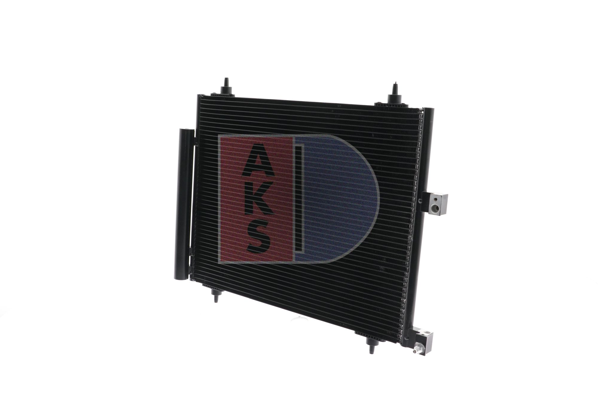 AKS DASIS 062005N Air conditioning condenser without dryer, 14,3mm, 10,8mm, 560mm