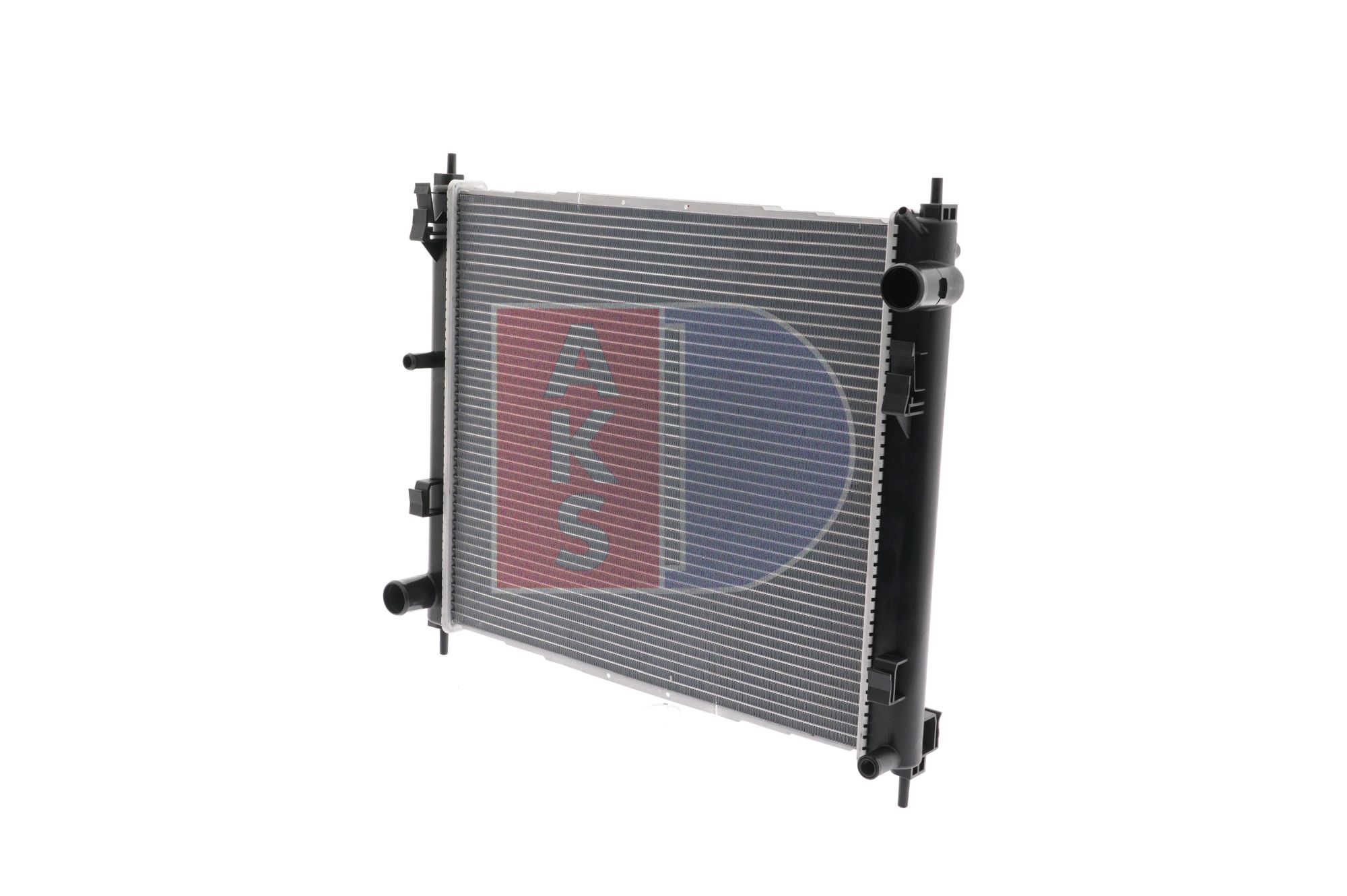 AKS DASIS 070136N Radiateur du moteur Aluminium, pour véhicules avec/sans climat., 360 x 685 x 16 mm, Boîte automatique, Grille de radiateur soudée