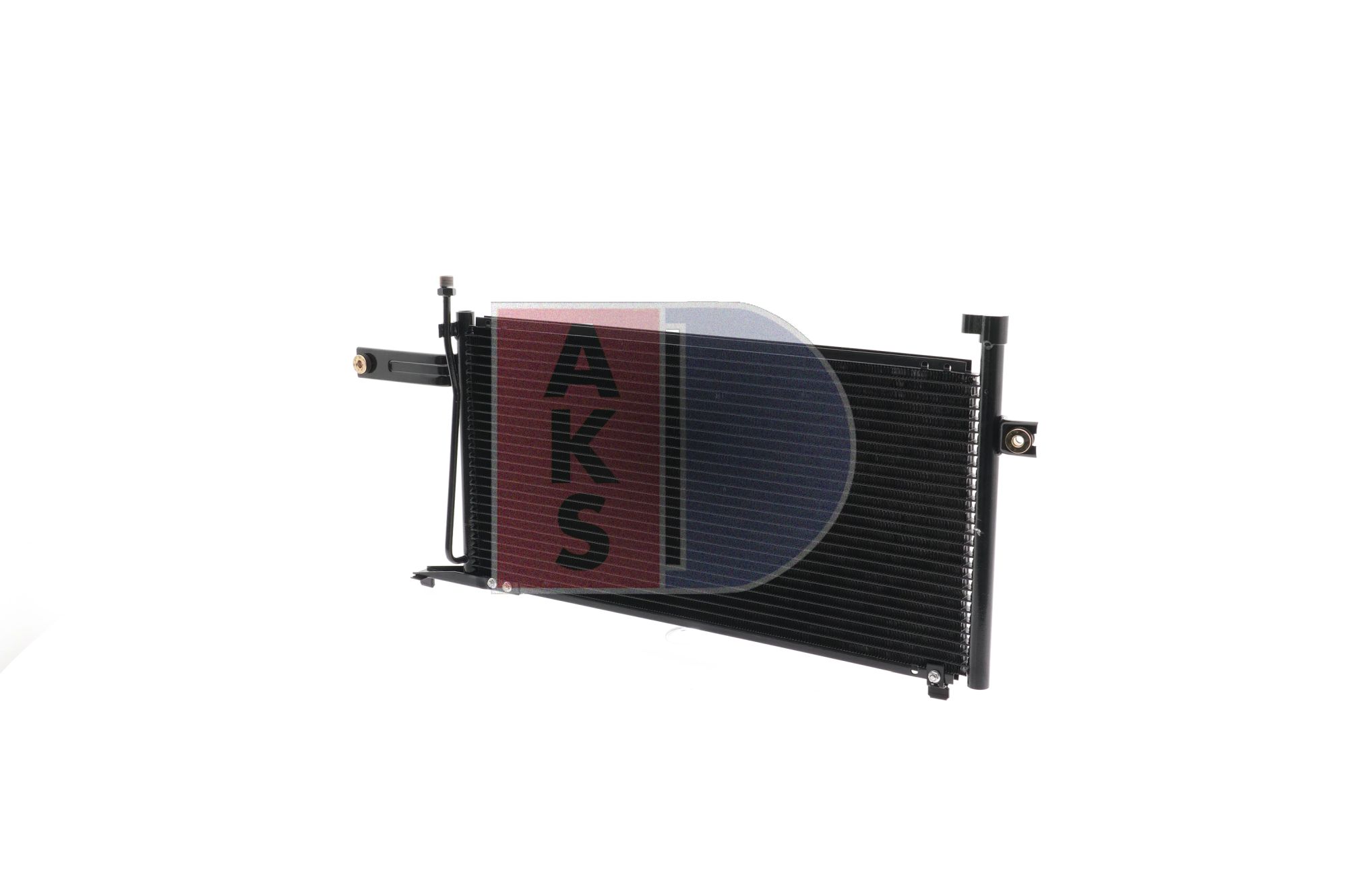 AKS DASIS 072140N Air conditioning condenser without dryer, 15,7mm, 15,5mm, 545mm