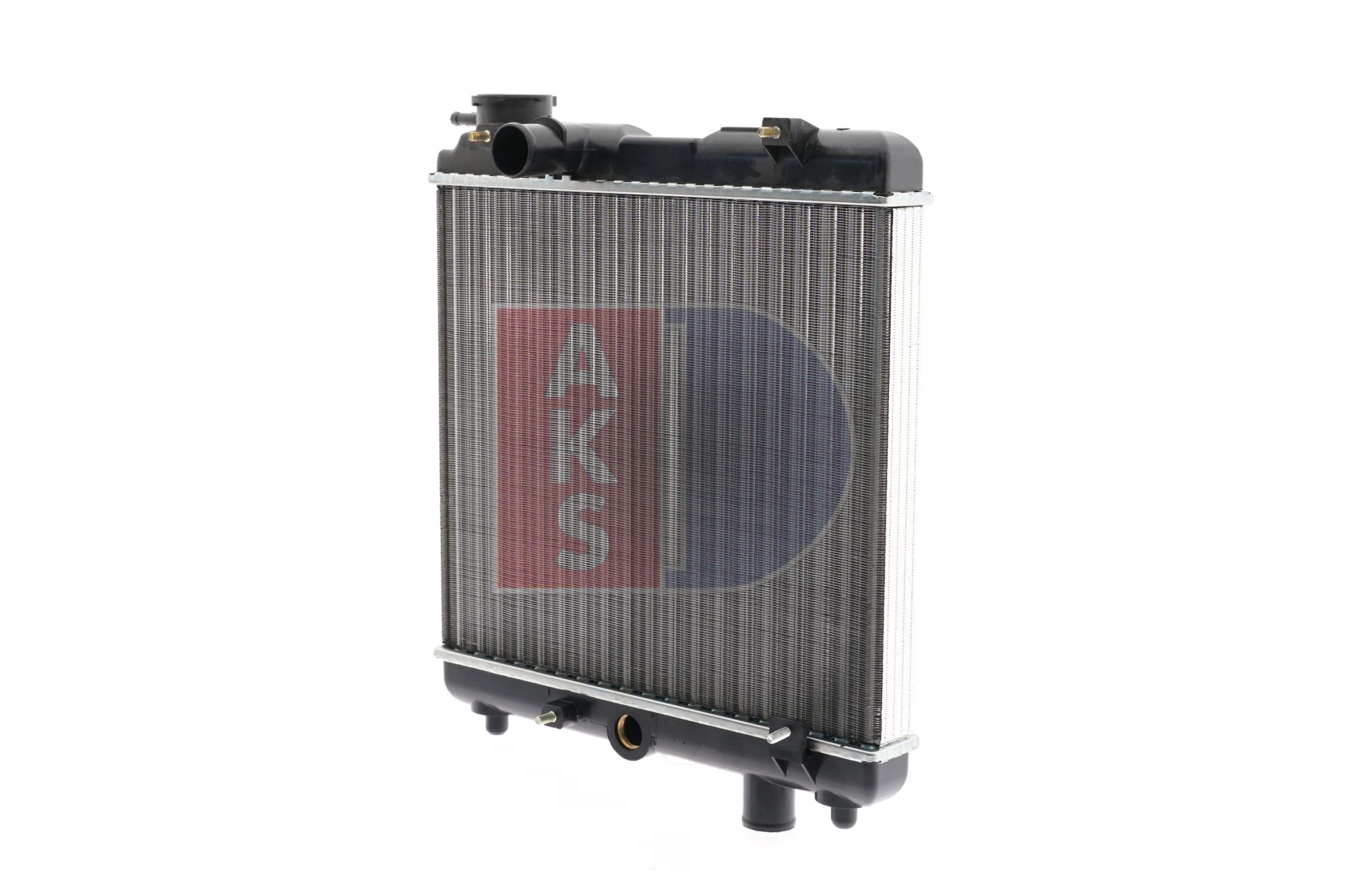 AKS DASIS 080020N Engine radiator 306 x 360 x 22 mm, Mechanically jointed cooling fins