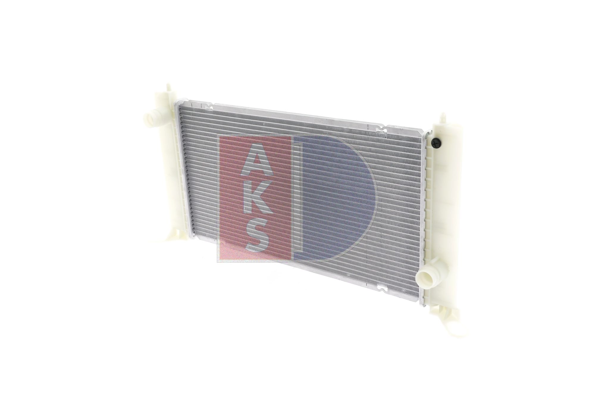 AKS DASIS 080021N Engine radiator 580 x 305 x 18 mm, Brazed cooling fins