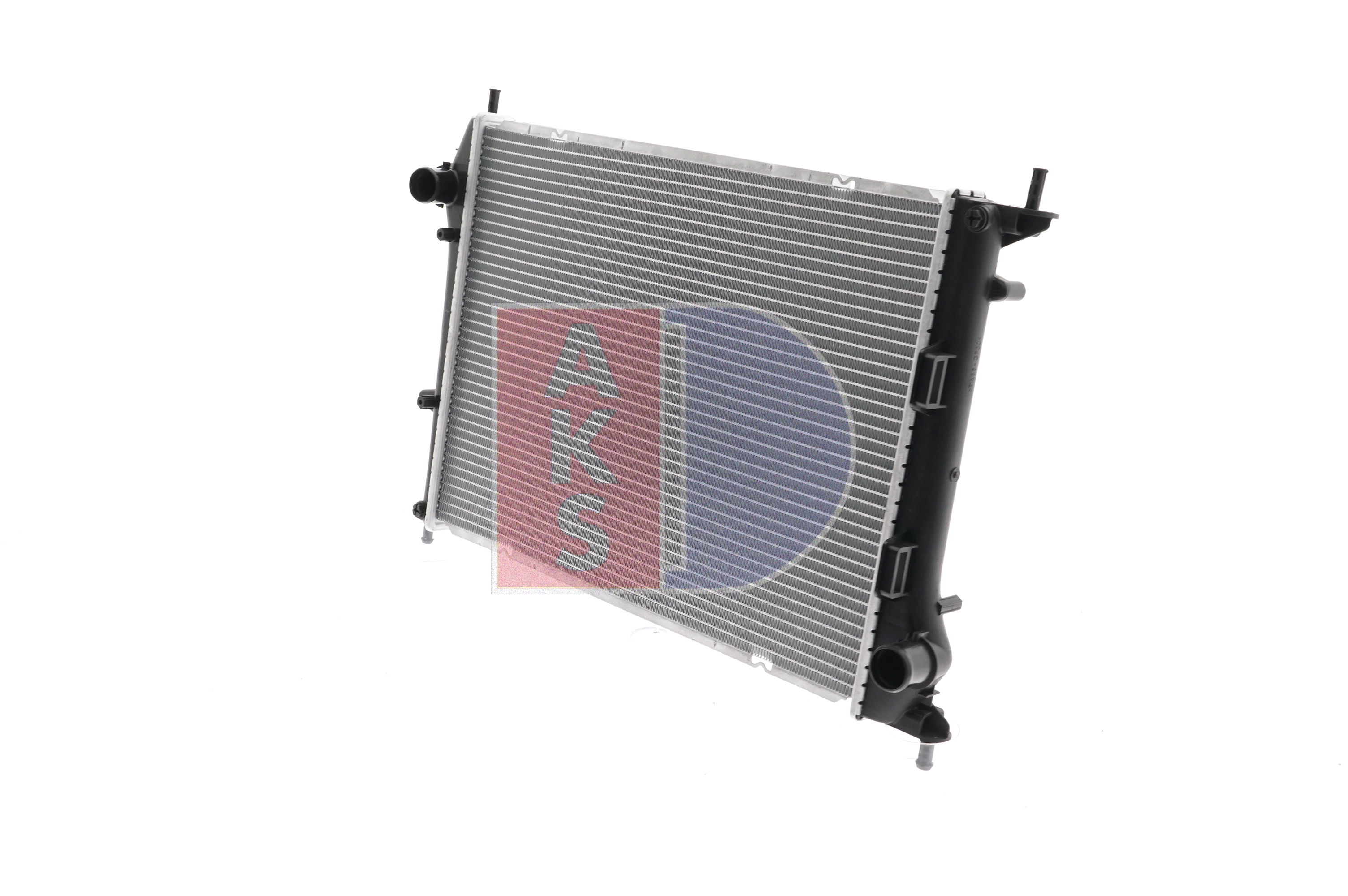 AKS DASIS Aluminium, for vehicles with air conditioning, 530 x 398 x 26 mm, Manual Transmission, Brazed cooling fins Radiator 080092N buy