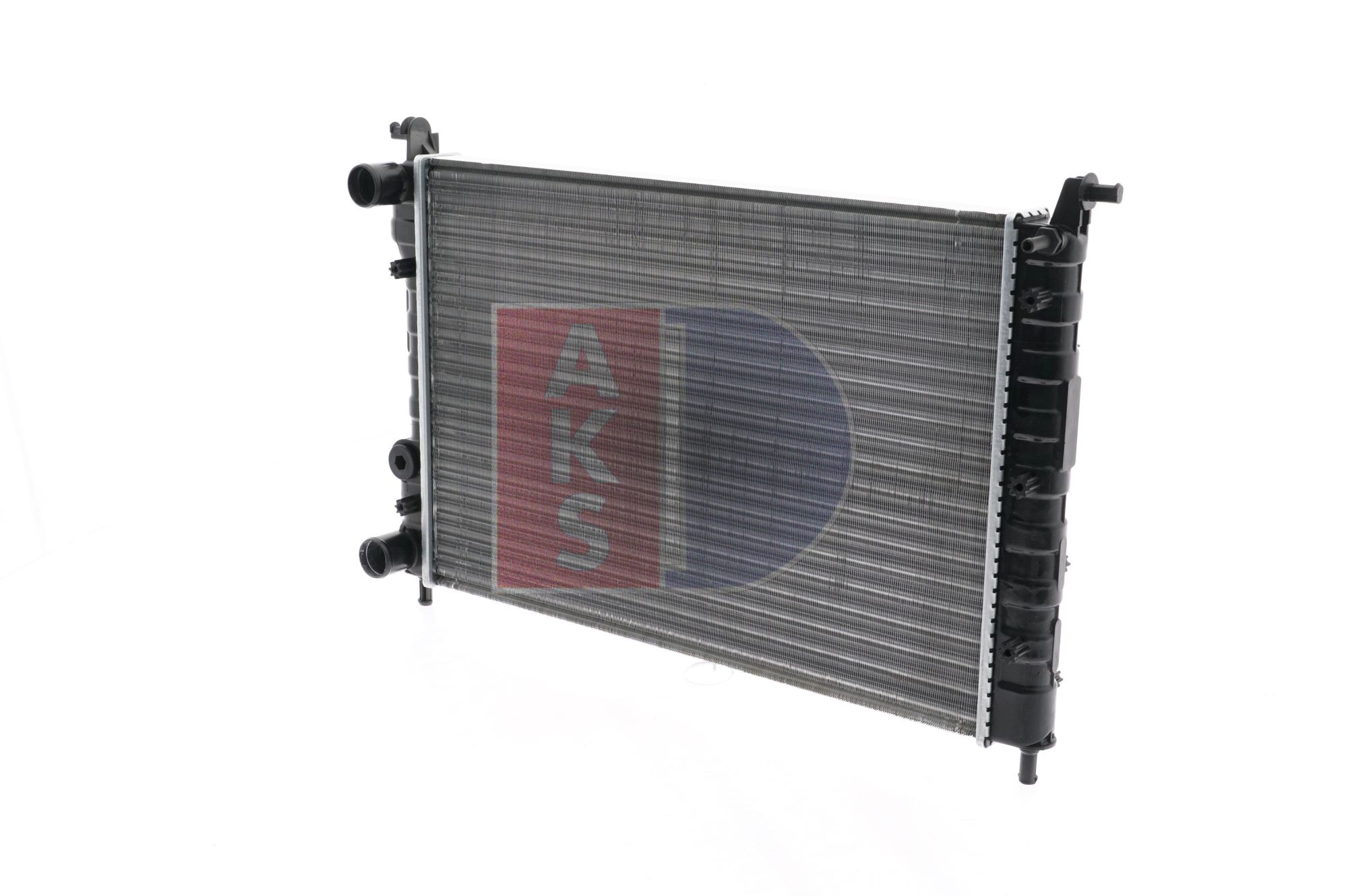 AKS DASIS 081030N Engine radiator 480 x 414 x 34 mm, Mechanically jointed cooling fins