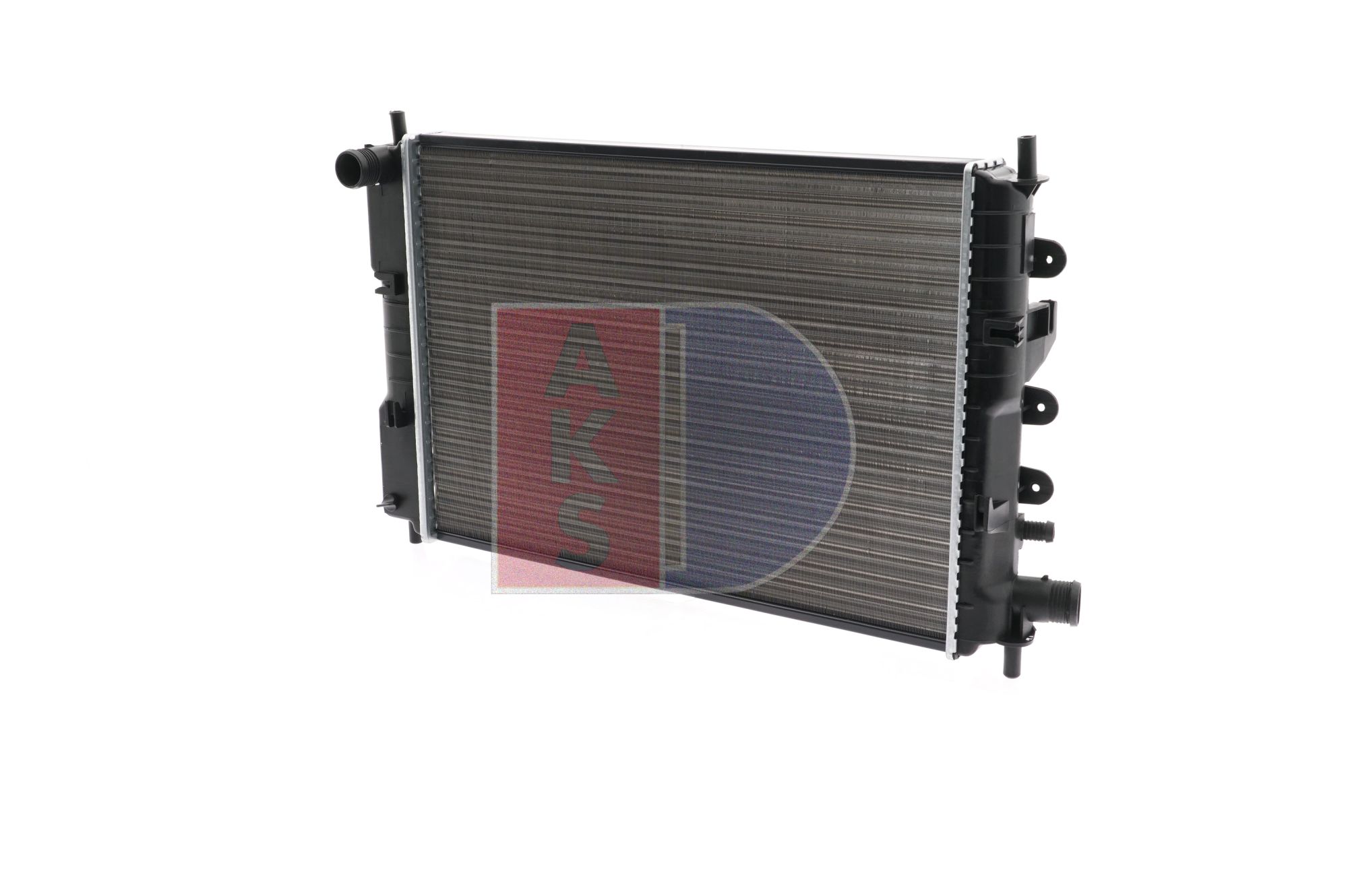 AKS DASIS 090680N Engine radiator 525 x 365 x 25 mm, Mechanically jointed cooling fins