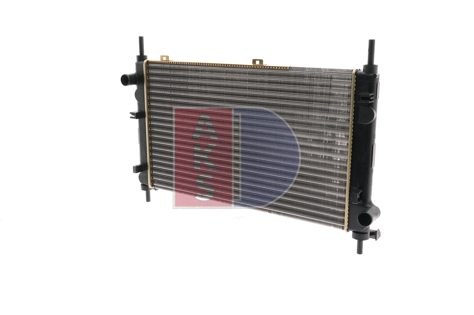AKS DASIS 090710N Engine radiator 620 x 395 x 26 mm, Mechanically jointed cooling fins