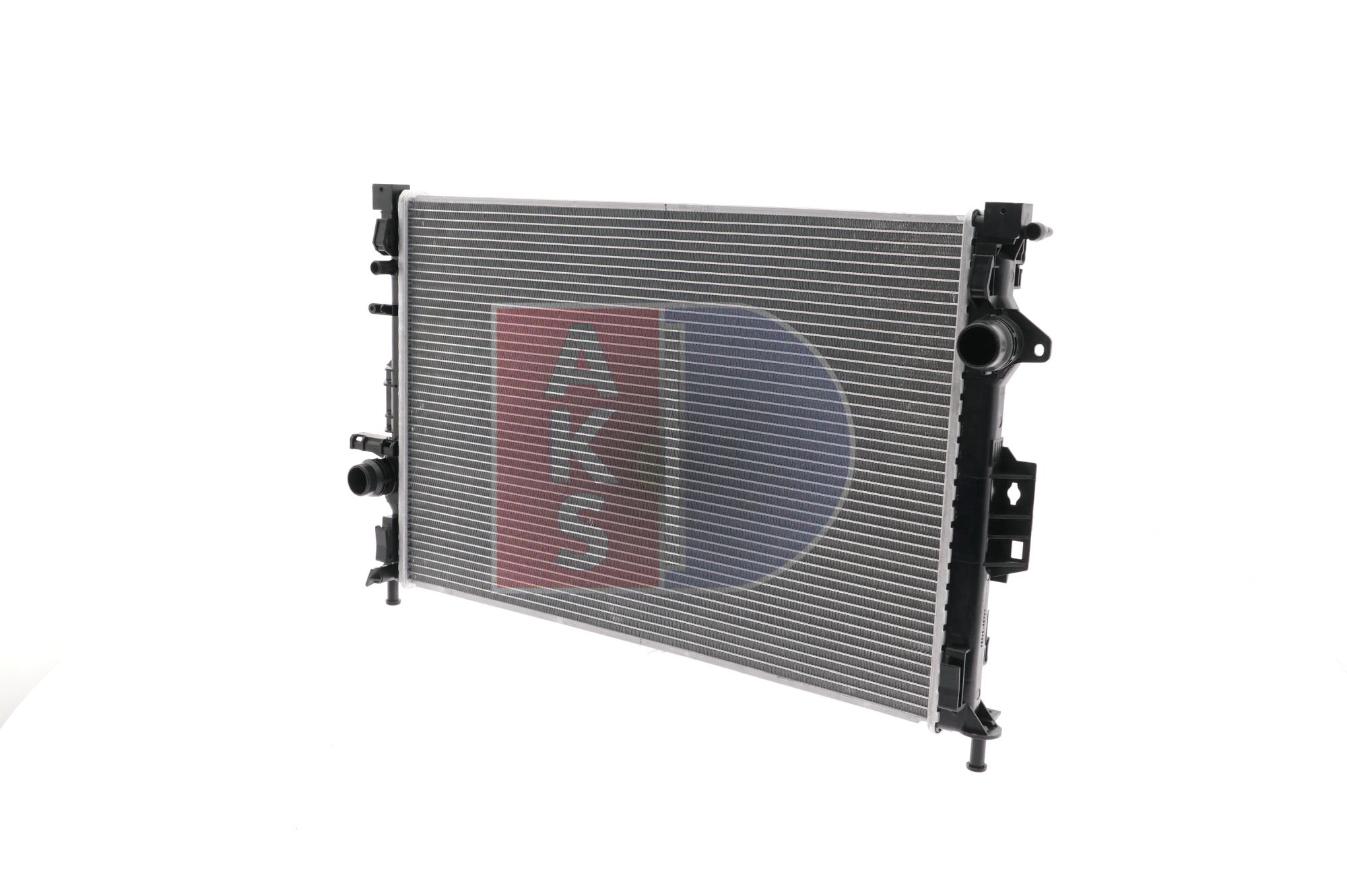 AKS DASIS 092048N Engine radiator 670 x 470 x 27 mm, Brazed cooling fins