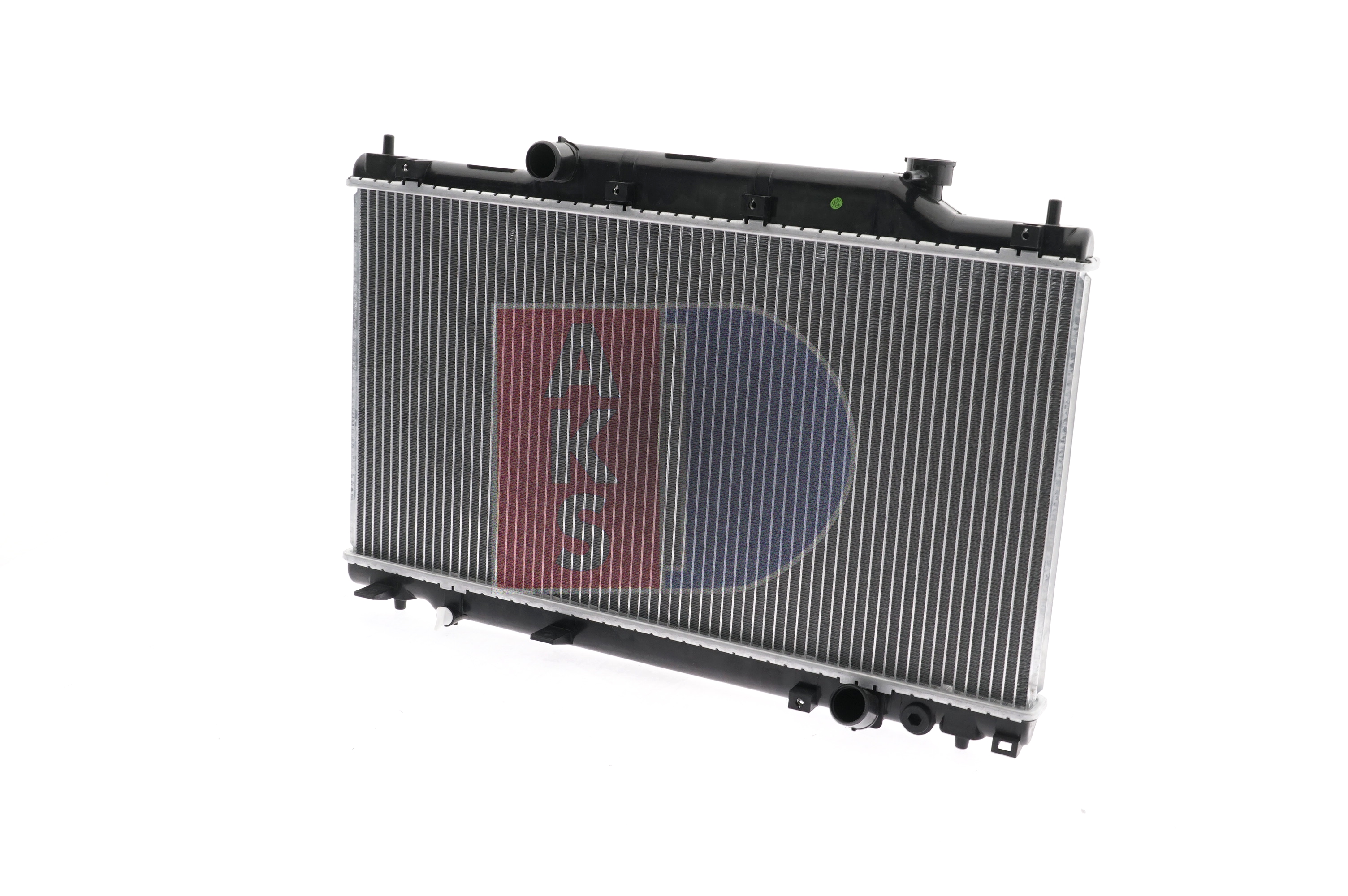 AKS DASIS 100007N Engine radiator Aluminium, 350 x 658 x 25 mm, Brazed cooling fins
