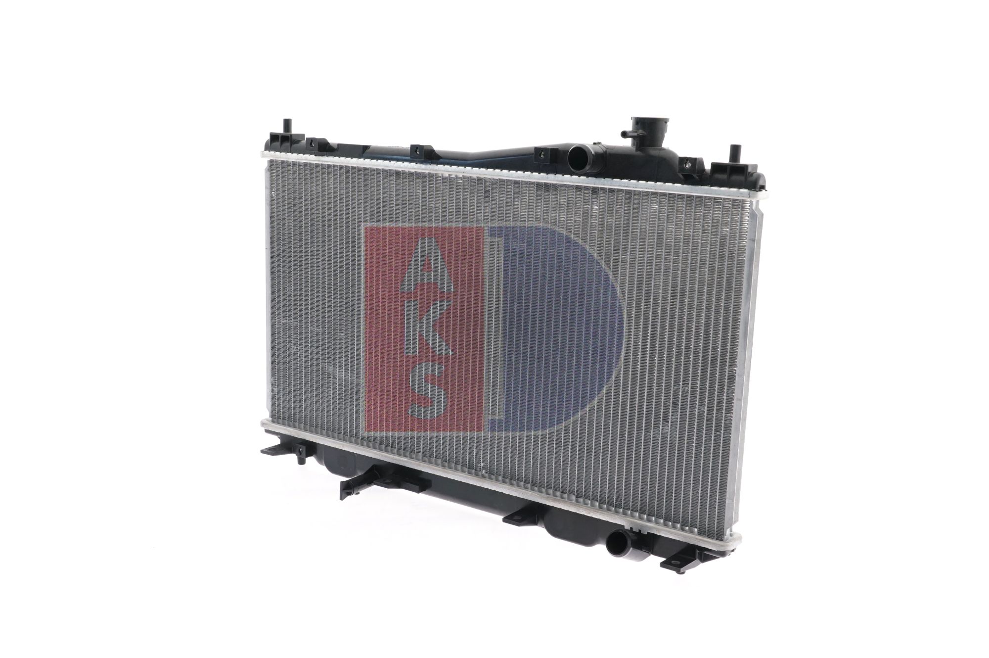 AKS DASIS 100024N Engine radiator 658 x 350 x 16 mm, Brazed cooling fins