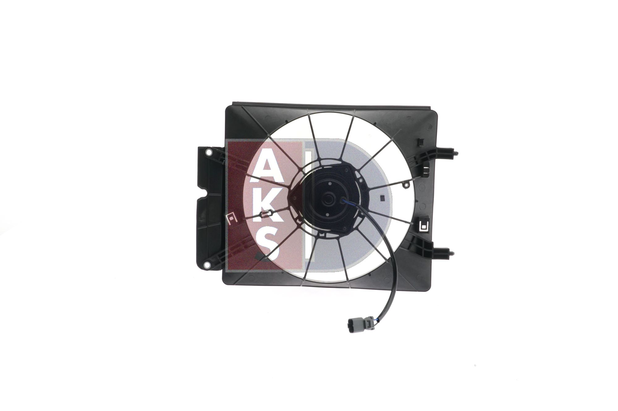 AKS DASIS 108051N Fan, radiator 12V, with radiator fan shroud