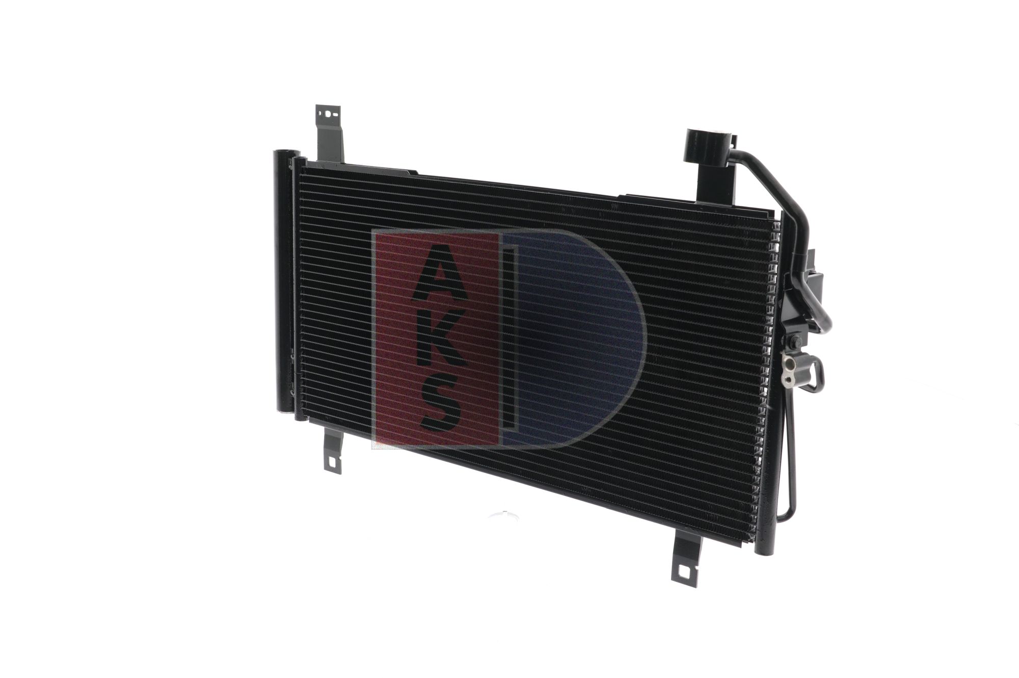 AKS DASIS 112013N Air conditioning condenser with dryer, 15,5mm, 10,2mm, 615mm