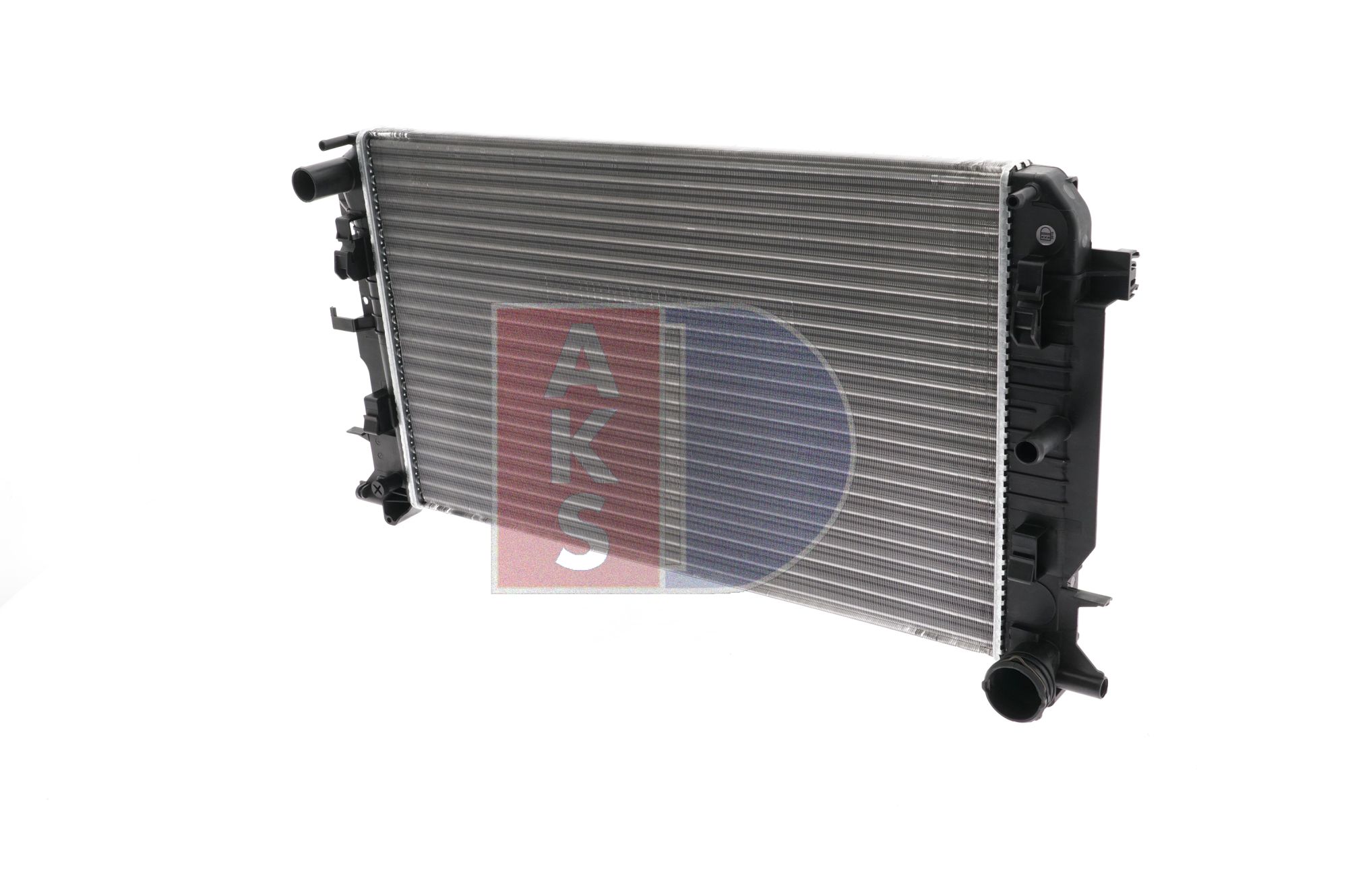 AKS DASIS 120000N Engine radiator 680 x 400 x 26 mm, Mechanically jointed cooling fins