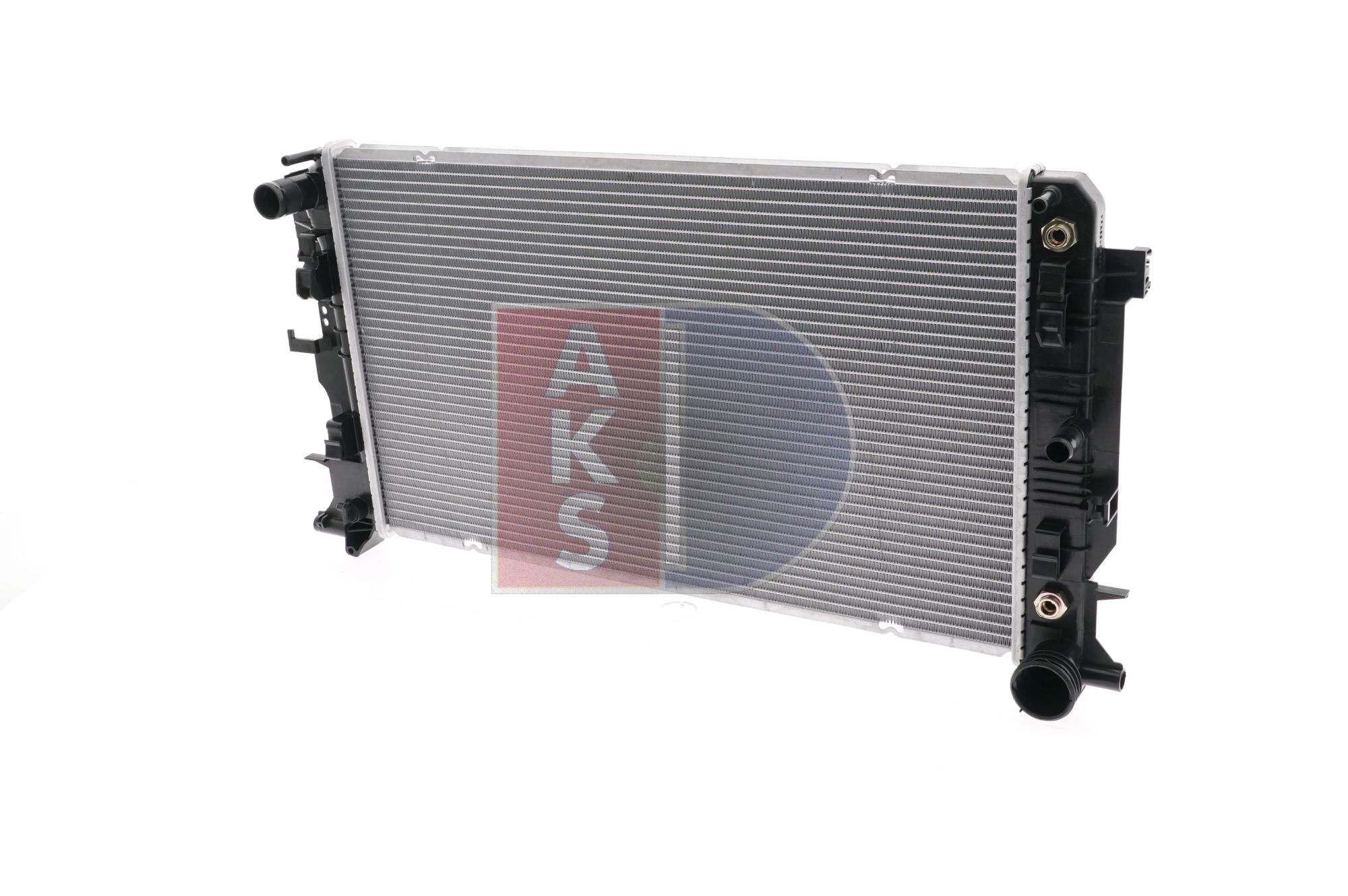AKS DASIS 120001N Engine radiator 680 x 400 x 26 mm, Brazed cooling fins