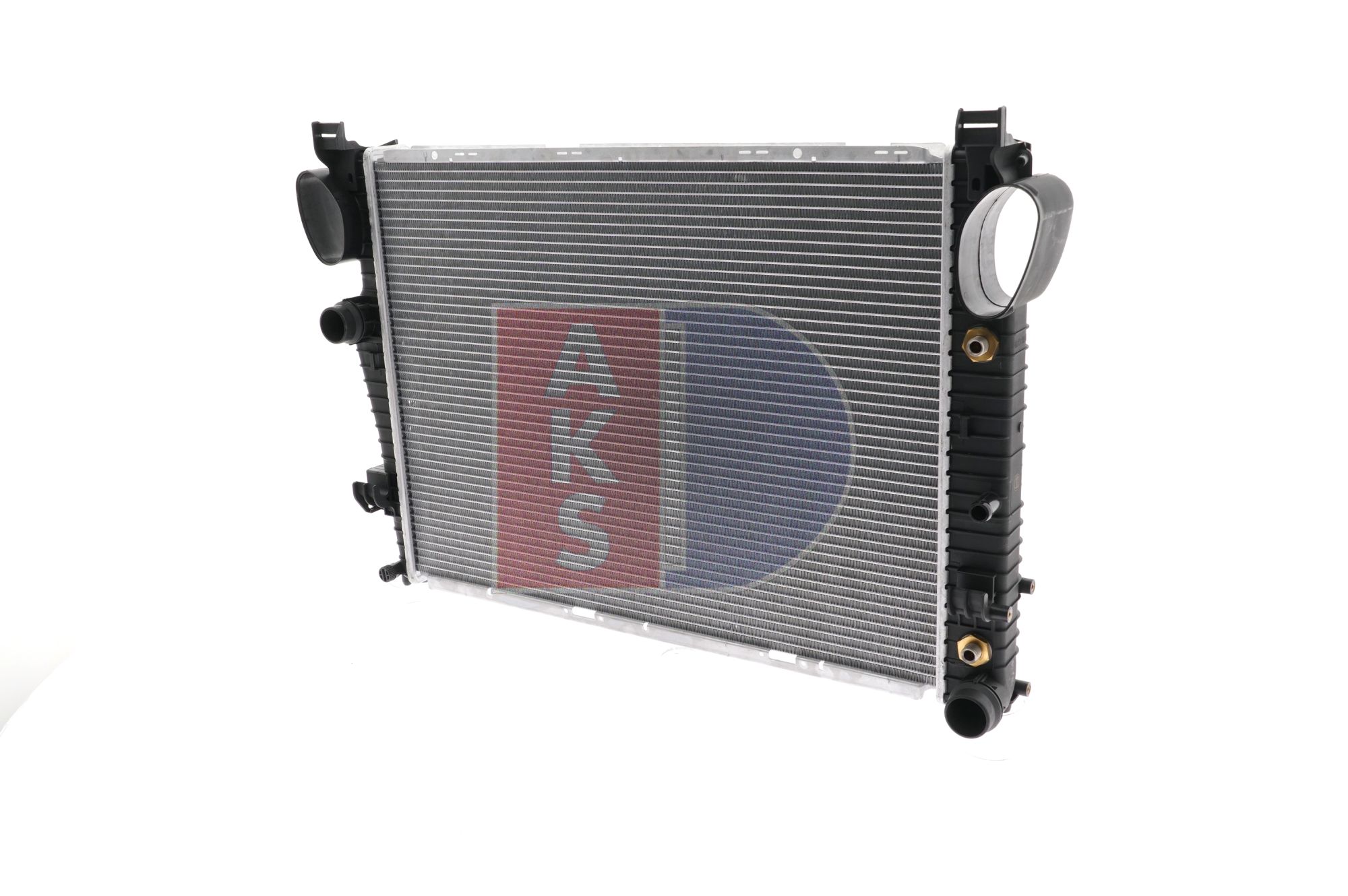 AKS DASIS 120006N Engine radiator 640 x 475 x 42 mm, Brazed cooling fins
