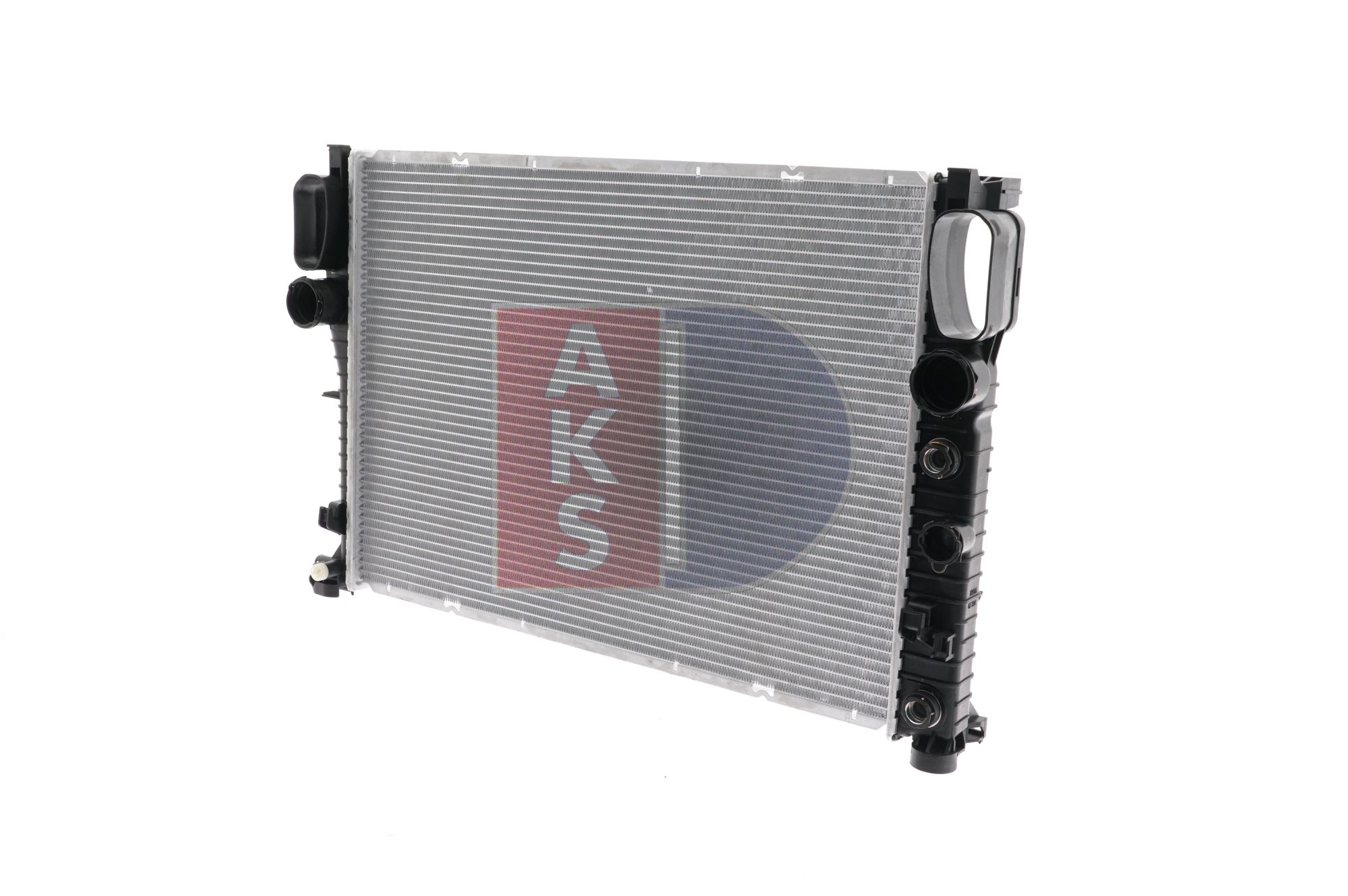 AKS DASIS 120008N Engine radiator 640 x 455 x 18 mm, Brazed cooling fins