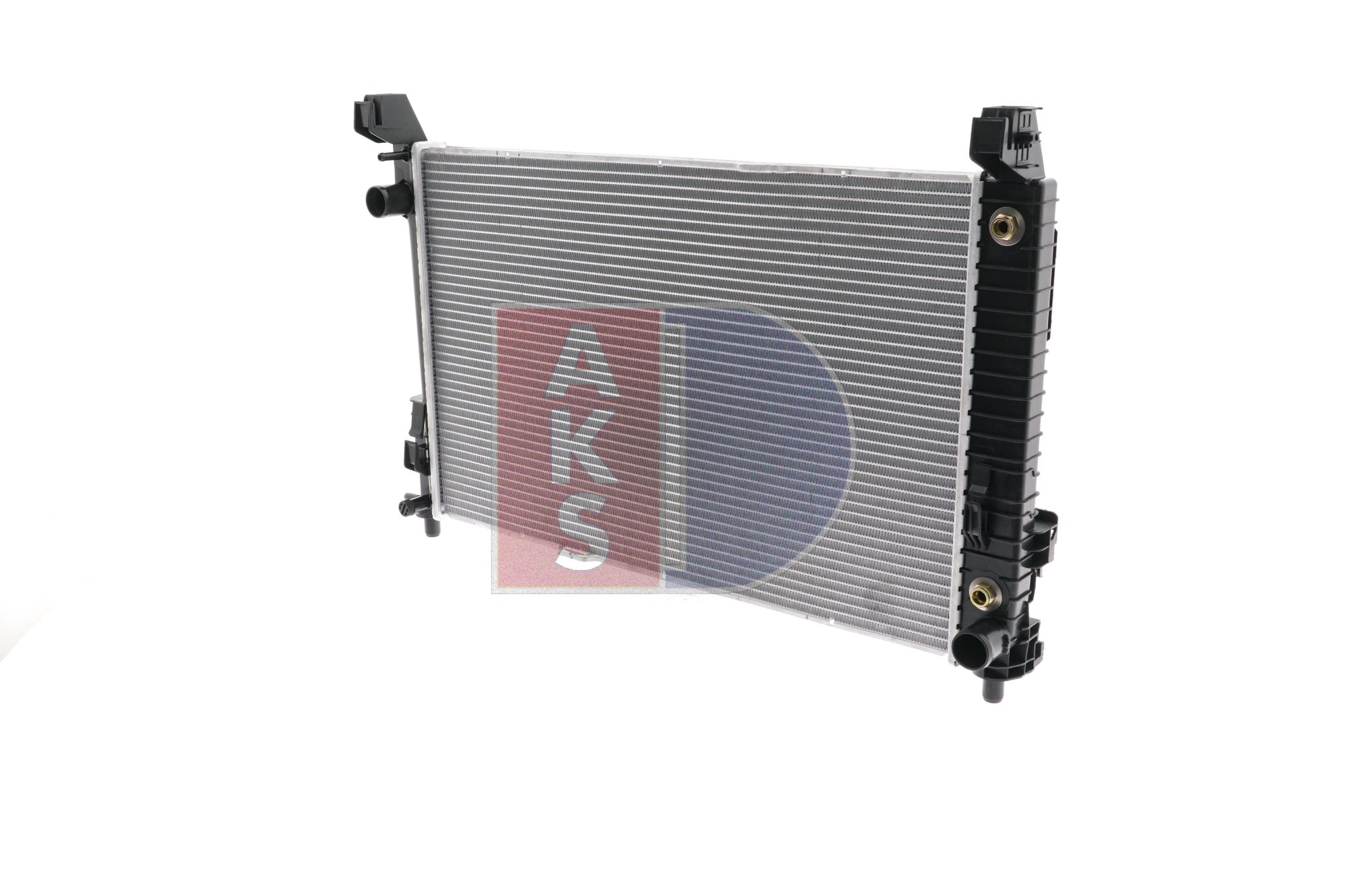 AKS DASIS 120071N Engine radiator 648 x 406 x 32 mm, Brazed cooling fins