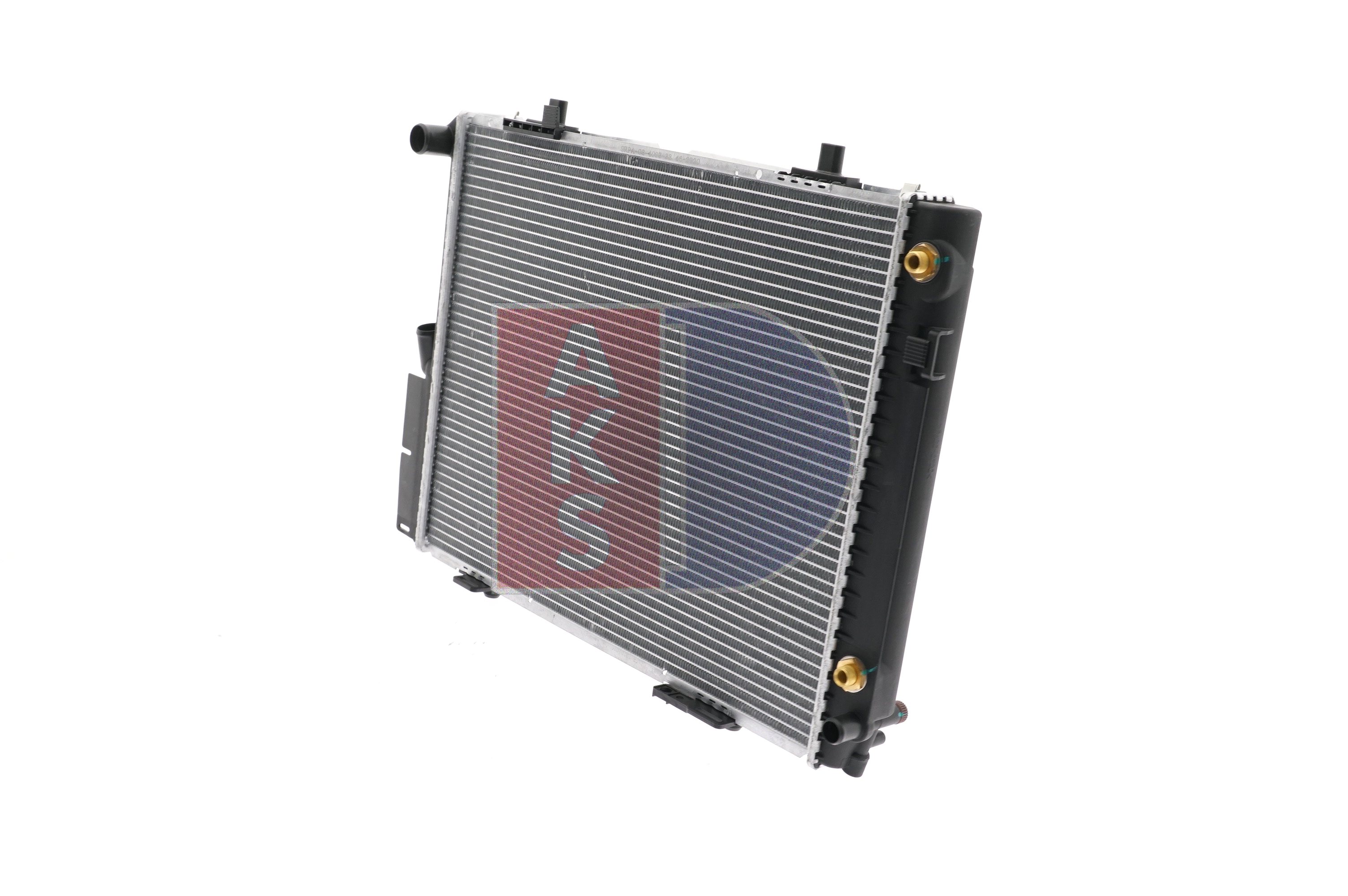 AKS DASIS 121610N Engine radiator Aluminium, 550 x 440 x 34 mm, Brazed cooling fins
