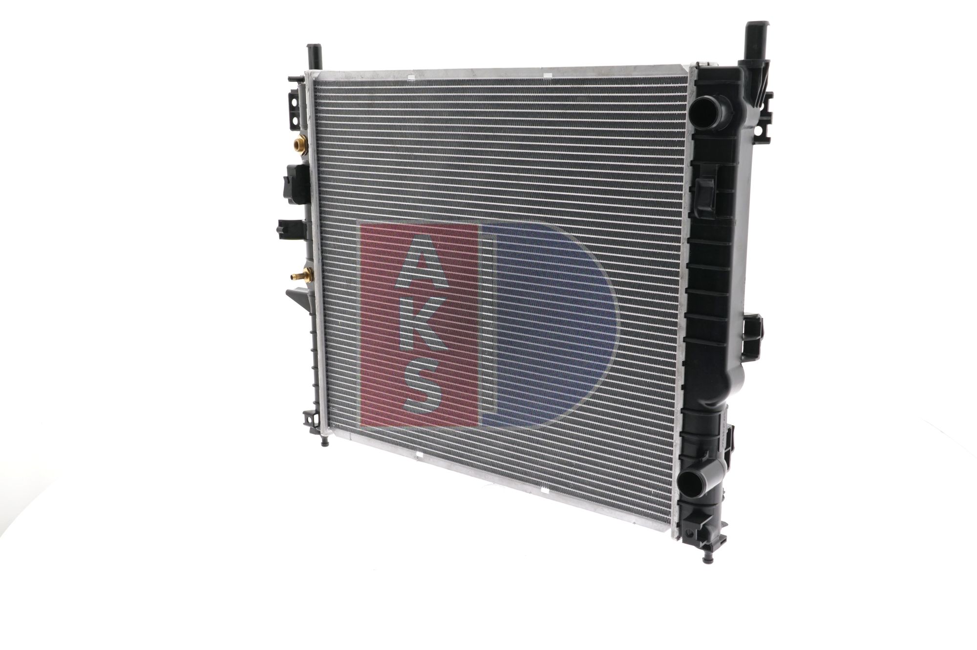 AKS DASIS Aluminium, 610 x 543 x 40 mm, Brazed cooling fins Radiator 121730N buy