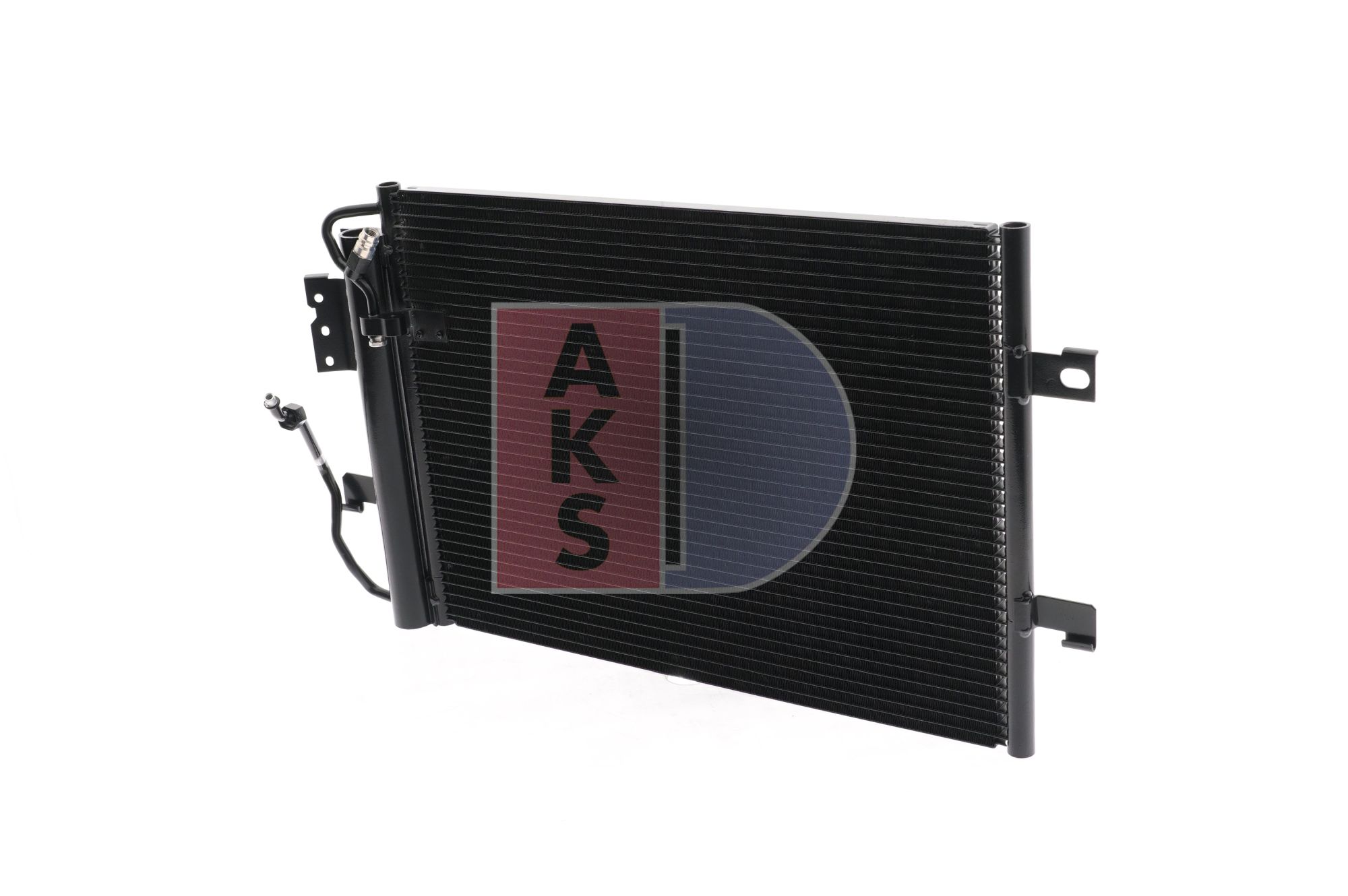 AKS DASIS 122450N Air conditioning condenser without dryer, 14,5mm, 14,5mm, 510mm