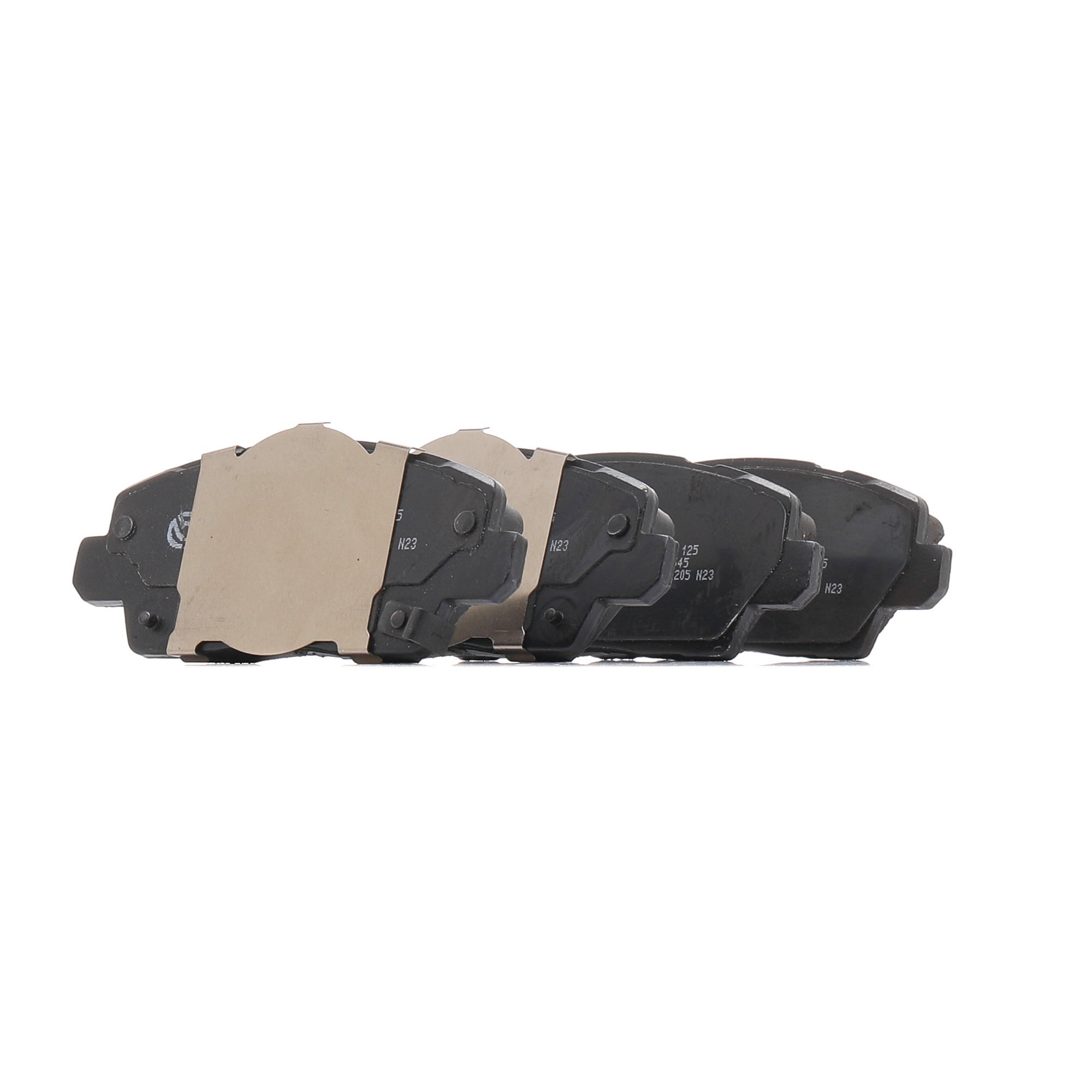 P 30 125 Τακάκια φρένων BREMBO KIA PICANTO