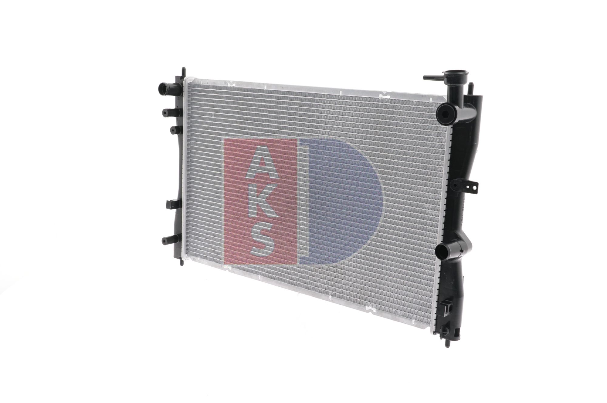 AKS DASIS 140078N Engine radiator Aluminium, Plastic, 640 x 405 x 16 mm, Brazed cooling fins