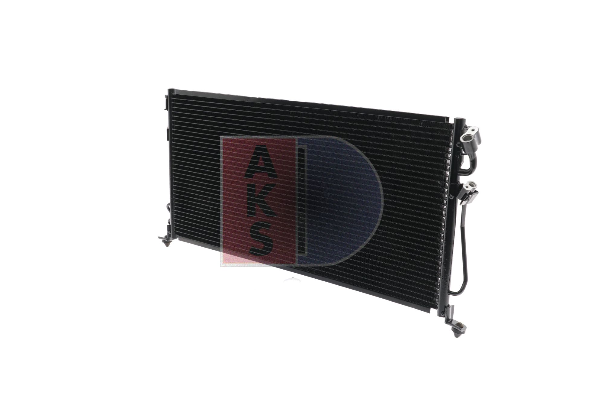 AKS DASIS 142150N Air conditioning condenser without dryer, 12,5mm, 8mm, 610mm