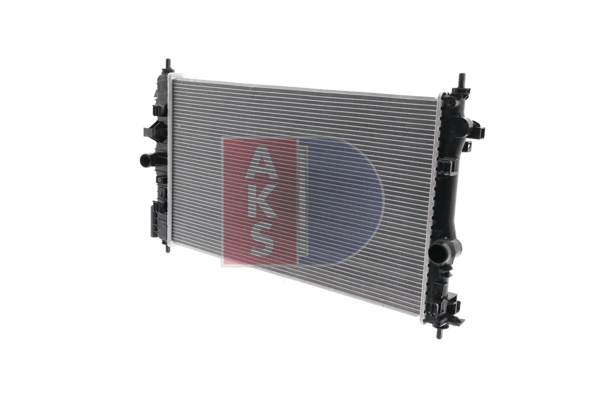 AKS DASIS 150099N Engine radiator 680 x 400 x 27 mm, Brazed cooling fins