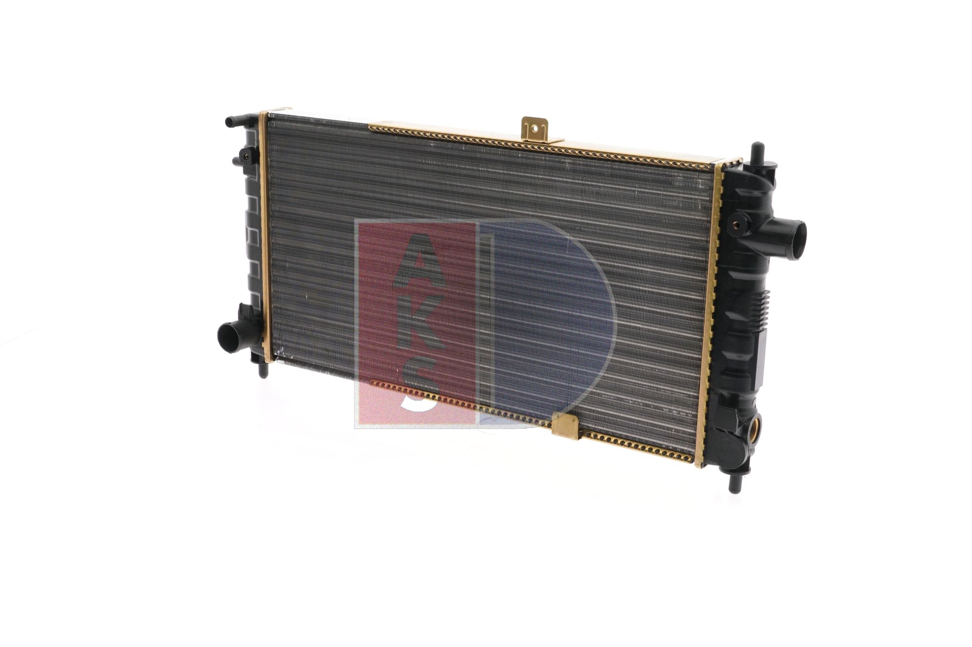 AKS DASIS 150240N Engine radiator 530 x 280 x 22 mm, Mechanically jointed cooling fins