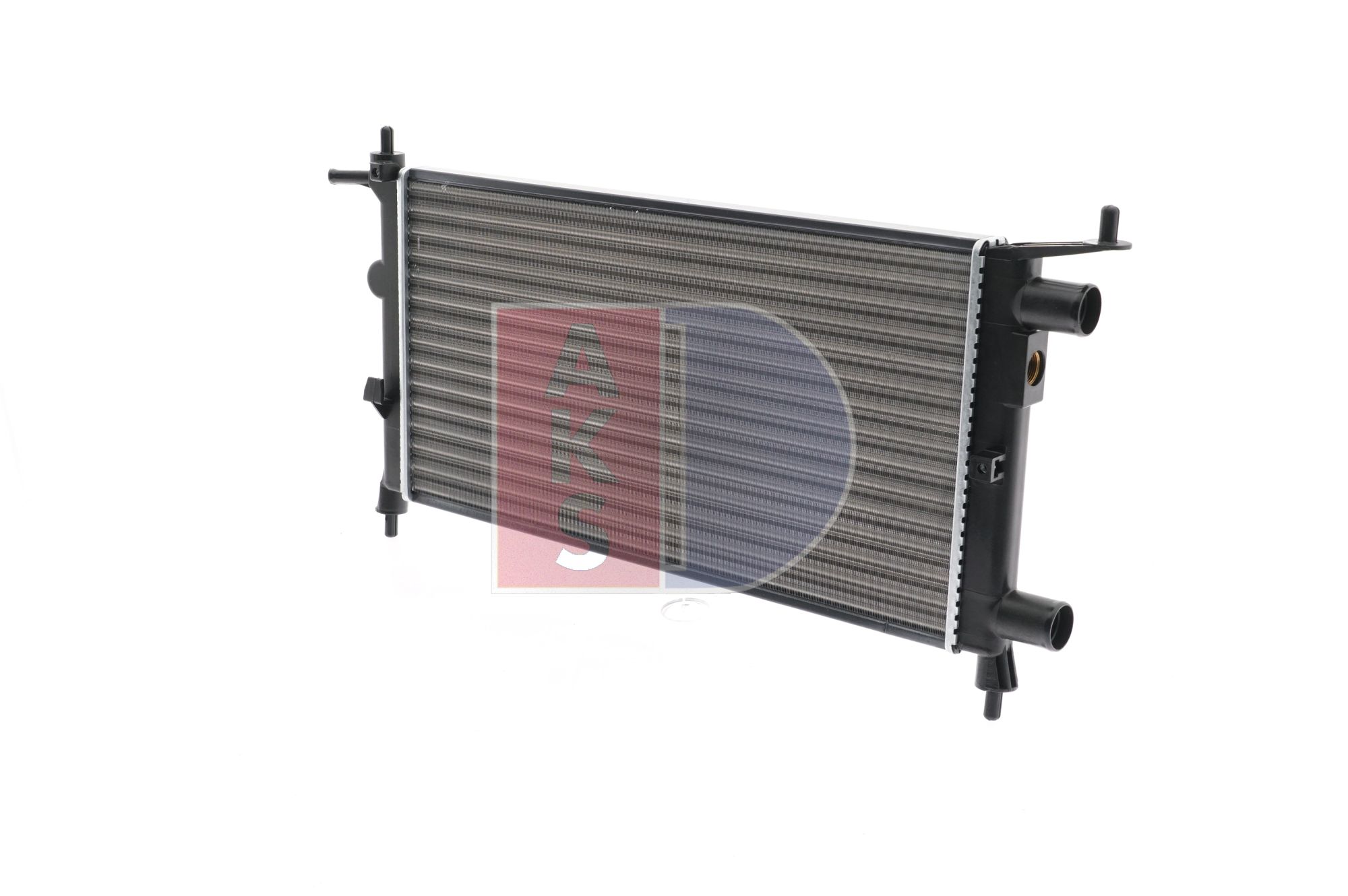 AKS DASIS 150790N Engine radiator 528 x 285 x 26 mm, Mechanically jointed cooling fins
