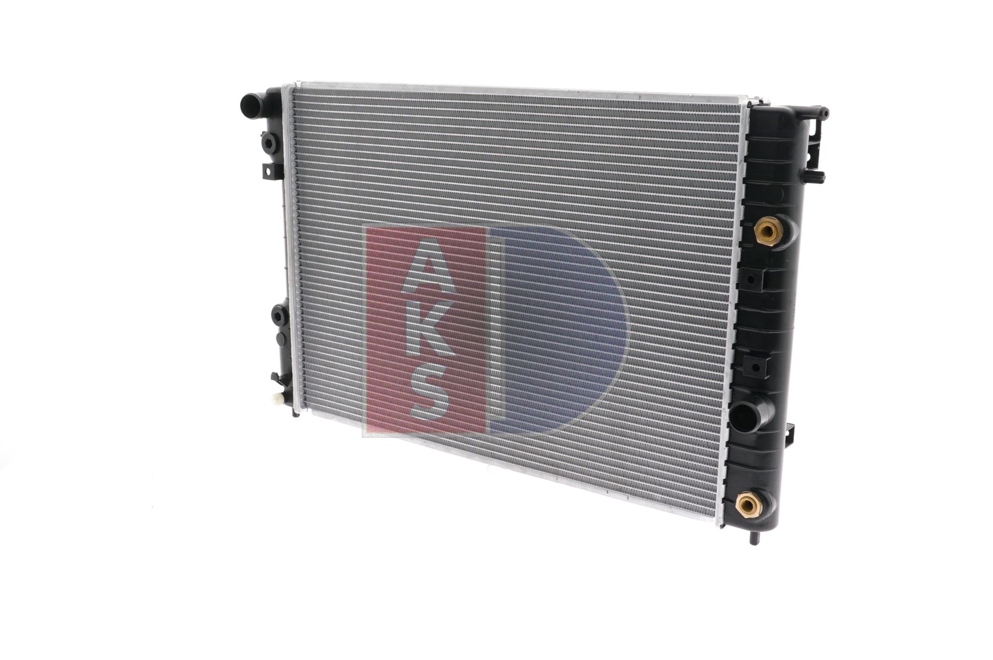 AKS DASIS 150830N Engine radiator 653 x 460 x 28 mm, Brazed cooling fins